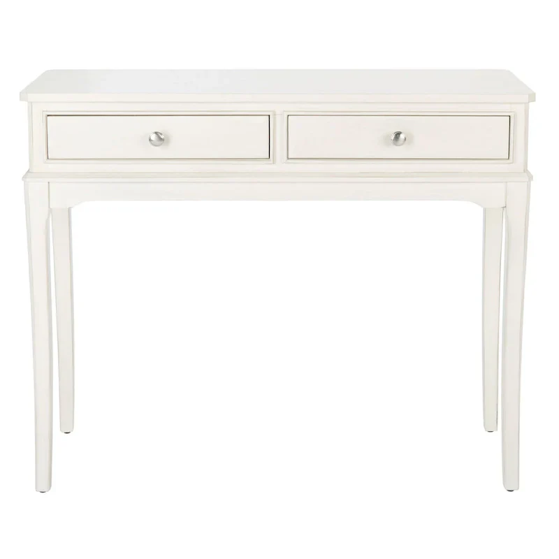 2-Drawer Console Table with Elegant French Country Design