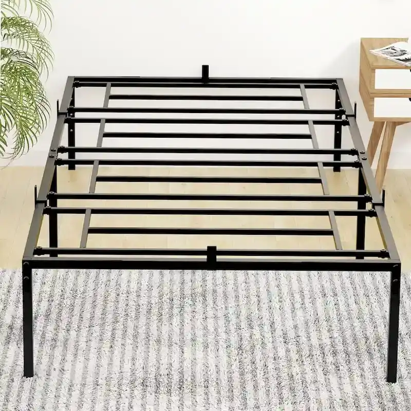 Sturdy Metal Platform Bed Frame - No Box Spring Required