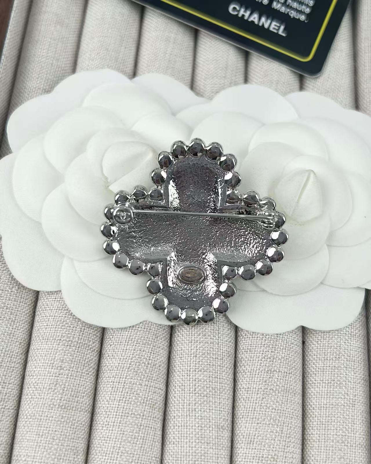 Chanel Clover Brooch - Original Replica Club