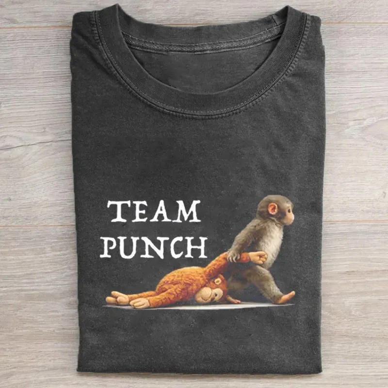 Punch Monkey Graphic T-shirt