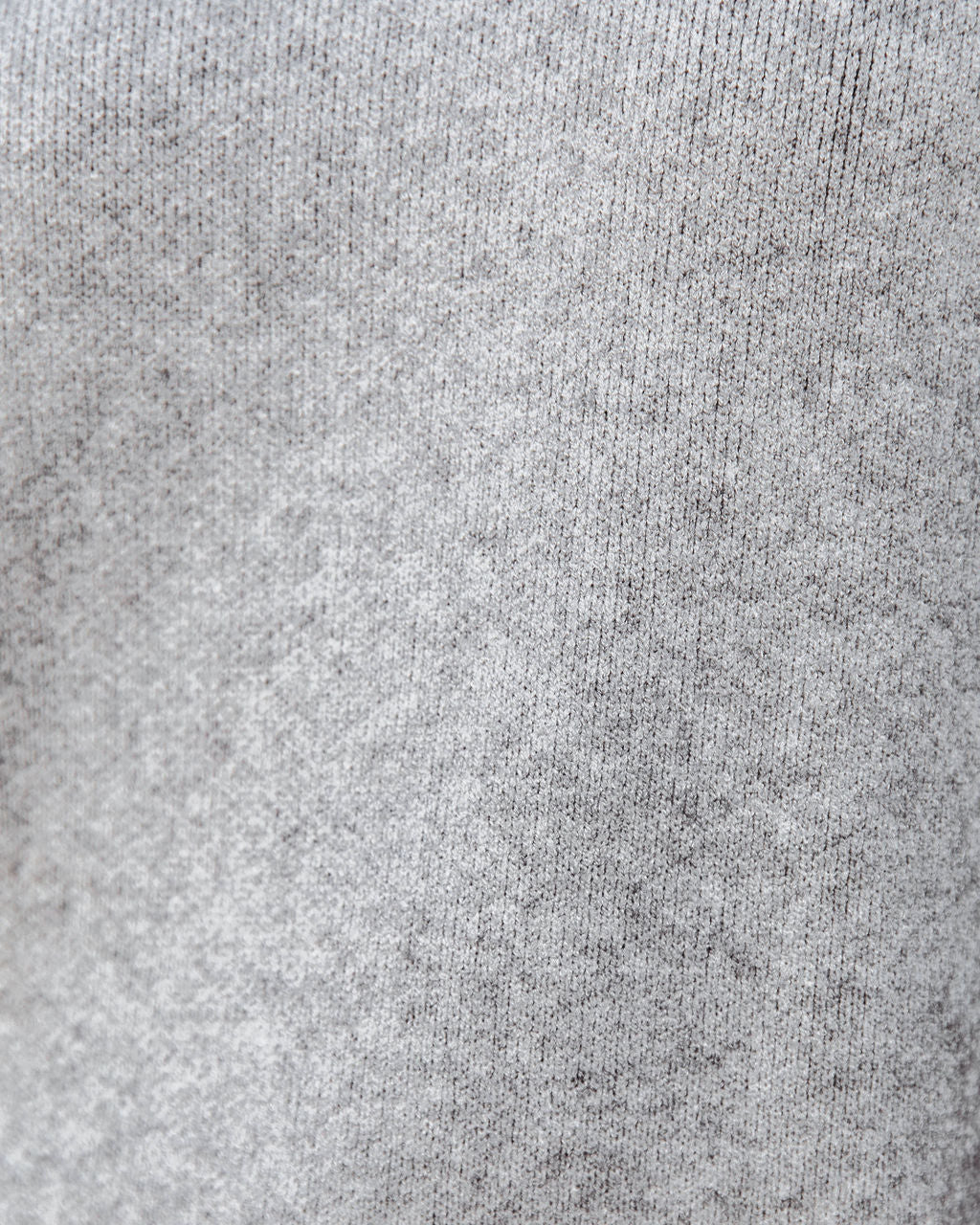 Amsterdam Mock Neck Sweater - Heather Grey - Se7enfashion
