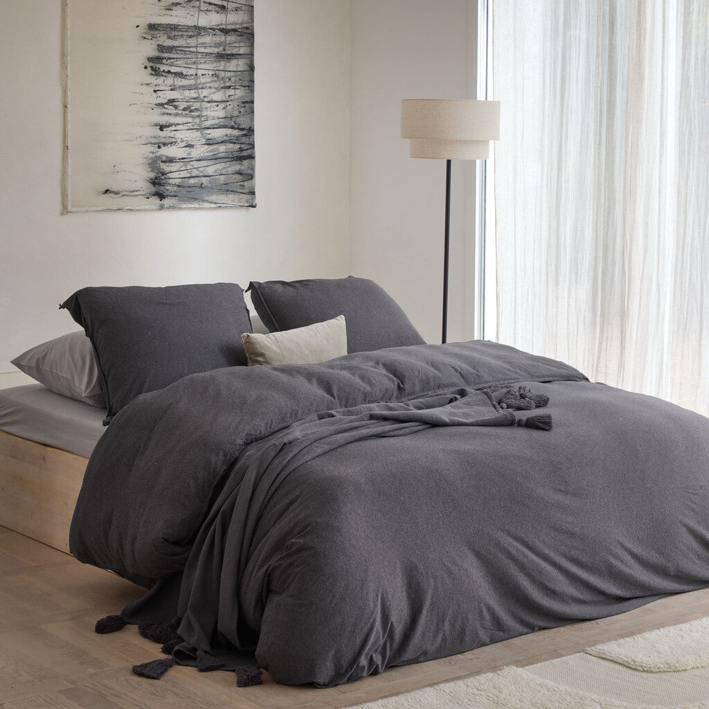 Walra - Dekbedovertrek Soft Comfort - 240x220 - Antraciet