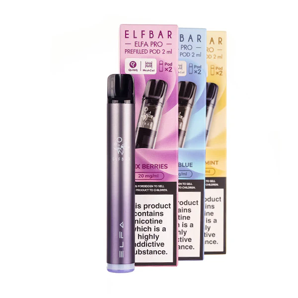 elfbar elfa pro prefilled pods Elf Bar Elfa Pro Pod Kit main image 1