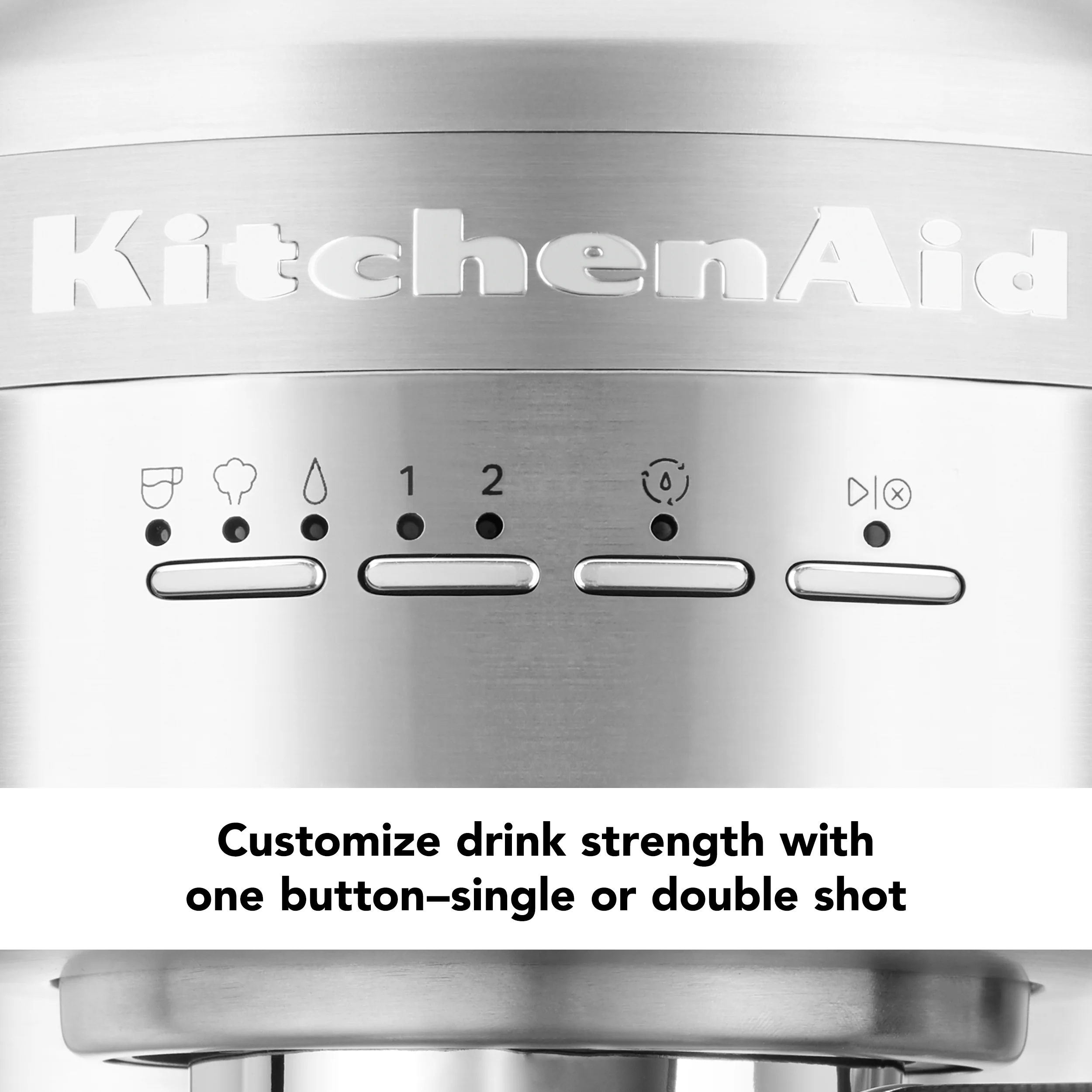 KitchenAid Metal Semi-Automatic Espresso Machine, Empire Red, KES6503 - Image 27