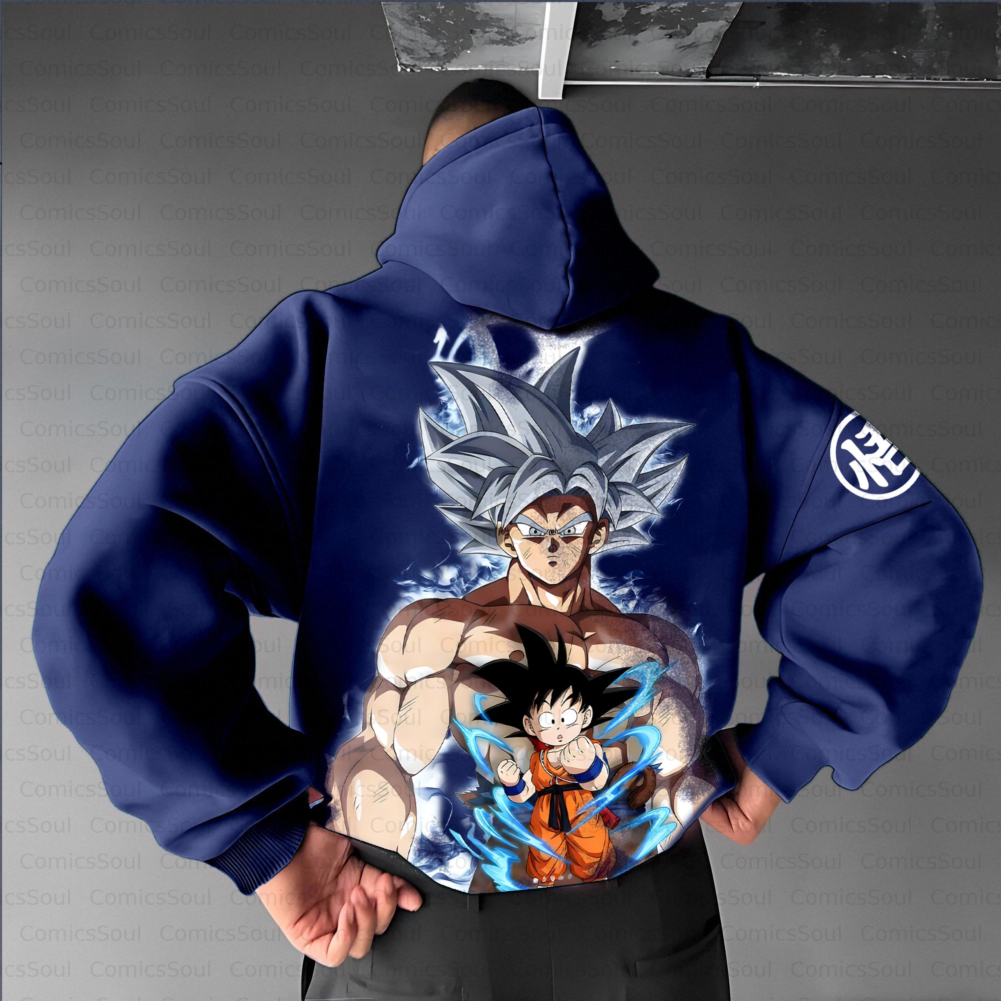 Unisex Anime Inspired Vintage Plush Hoodie