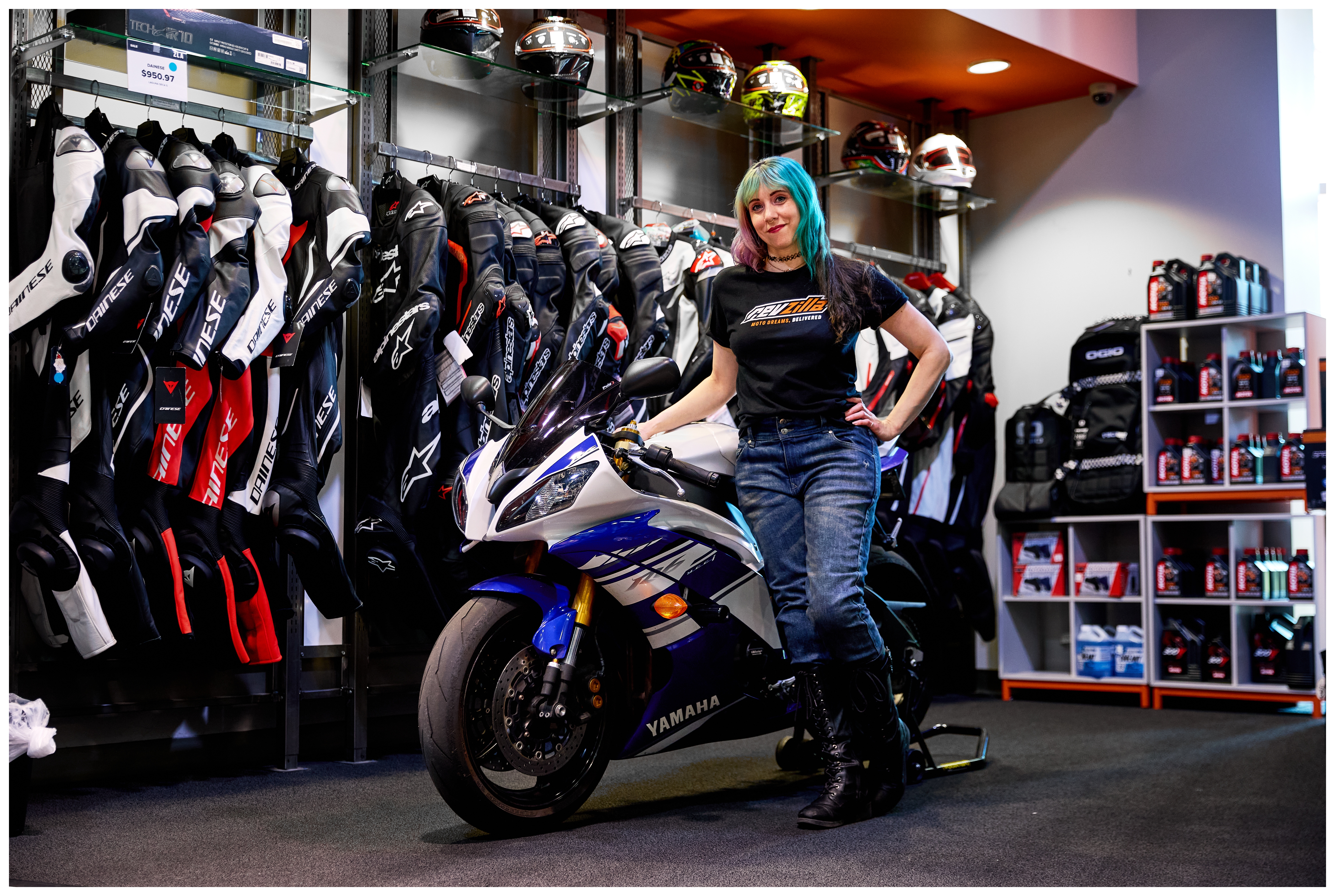 SportsBikeShop RevZilla Team Logo T-Shirt
