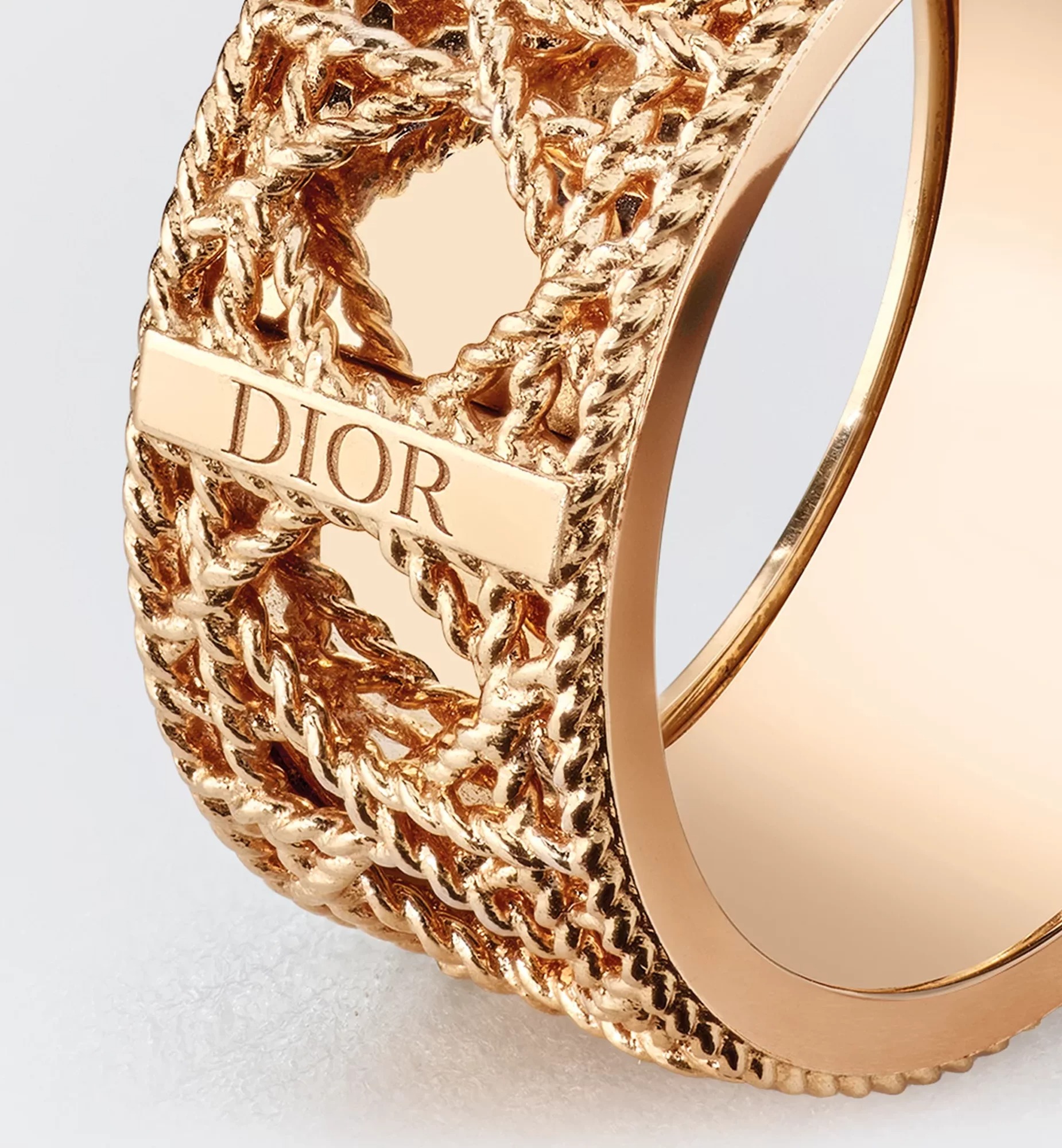 Replicate My Dior Ring Pink Gold(1:1 replica) - Original Replica Club