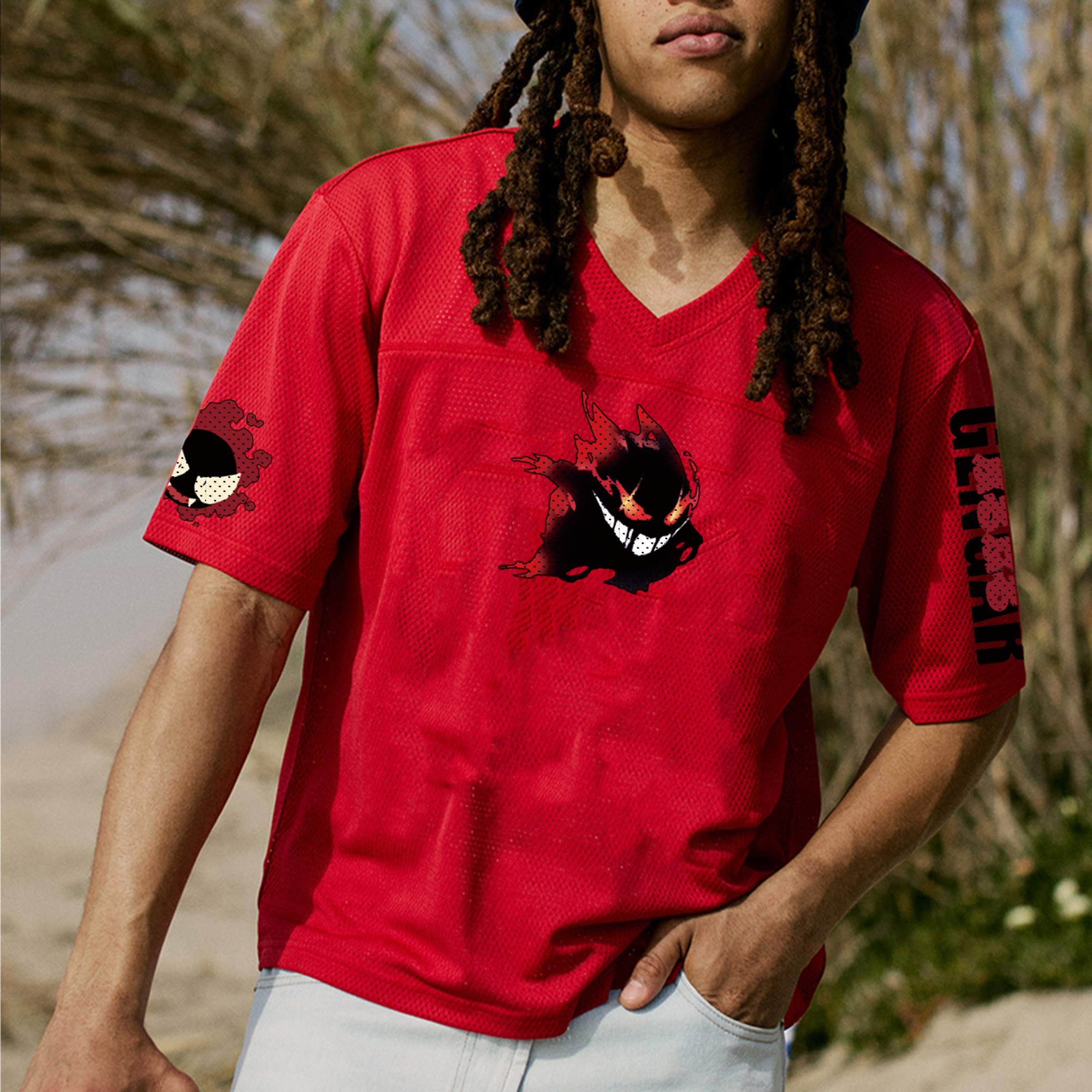 Unisex  “Comicssoul” Anime Style Retro I Mesh T-Shirt