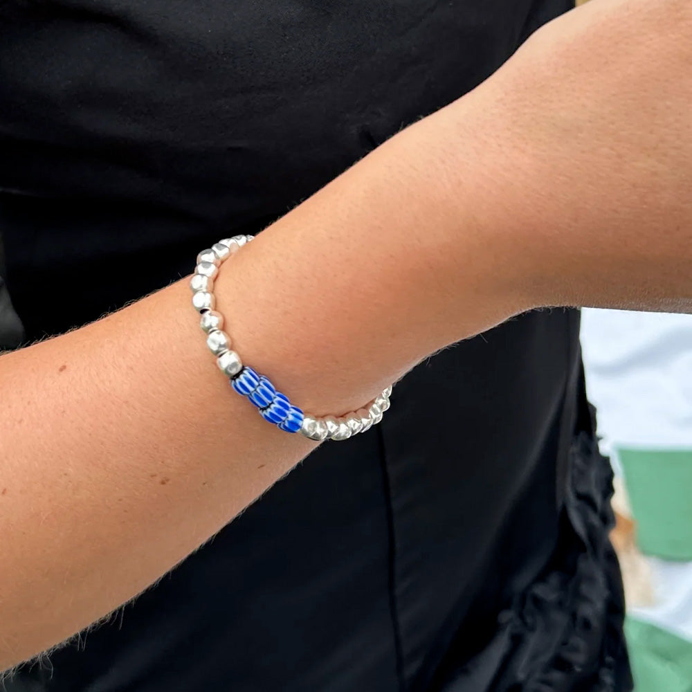 Gottlob - Bracelet Edition N° 2 - Bleu et Blanc