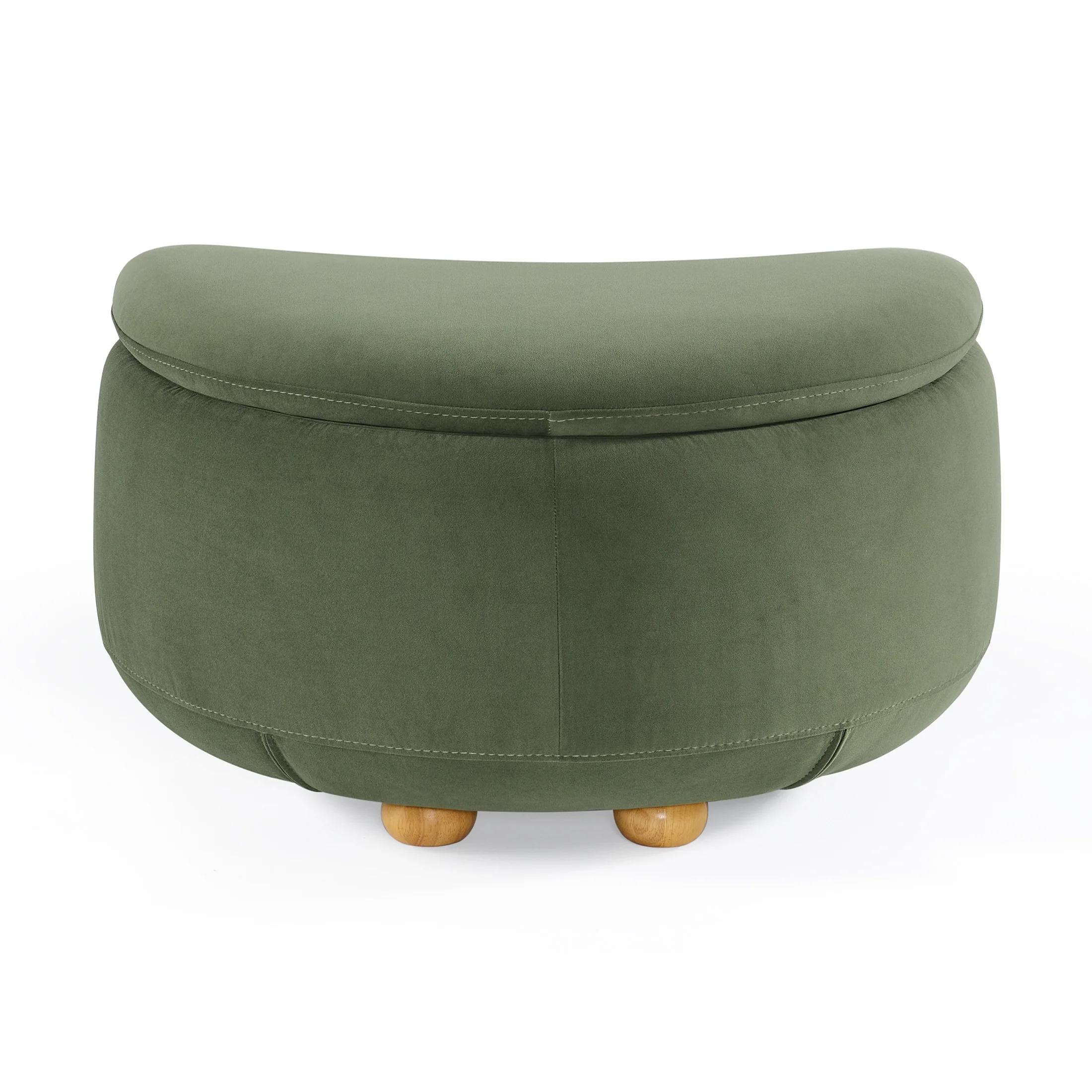 Better Homes & Gardens Juliet Modern Boucle Chaise & Storage Ottoman, Pearl - Image 18