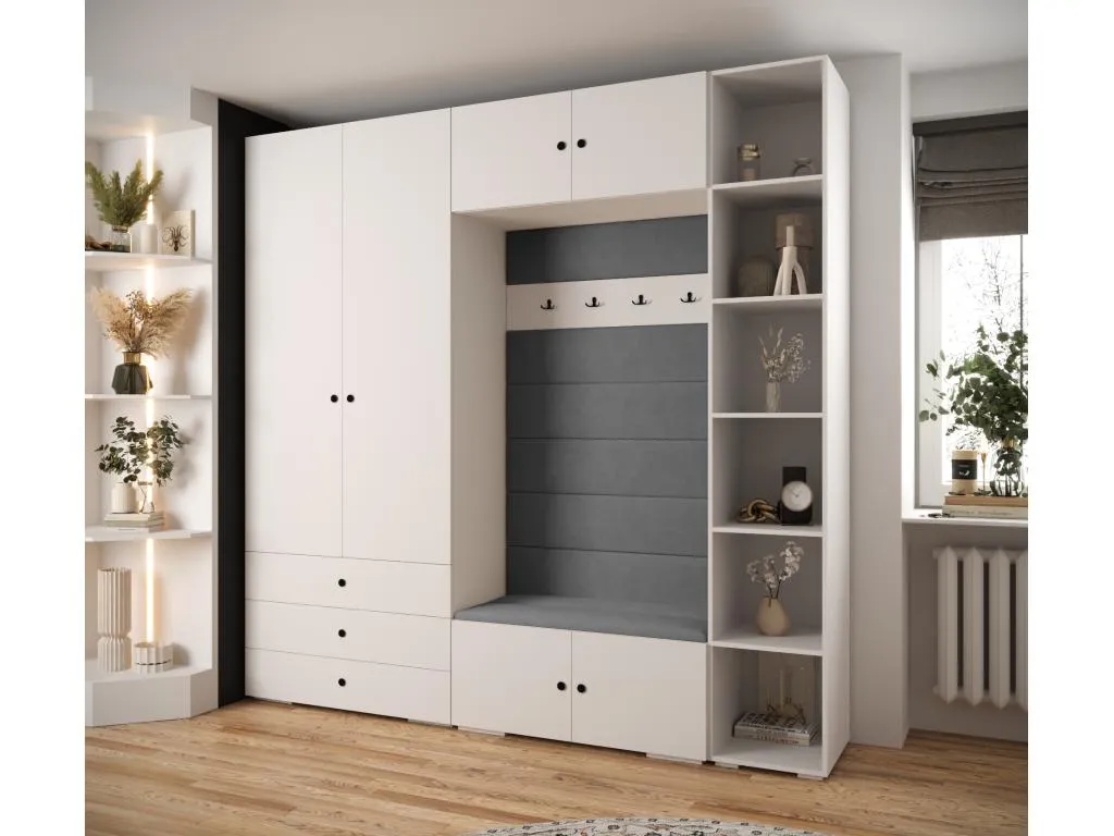 Armario Nidovia con puertas batientes 236,7/240/47 cm. jzs3509092