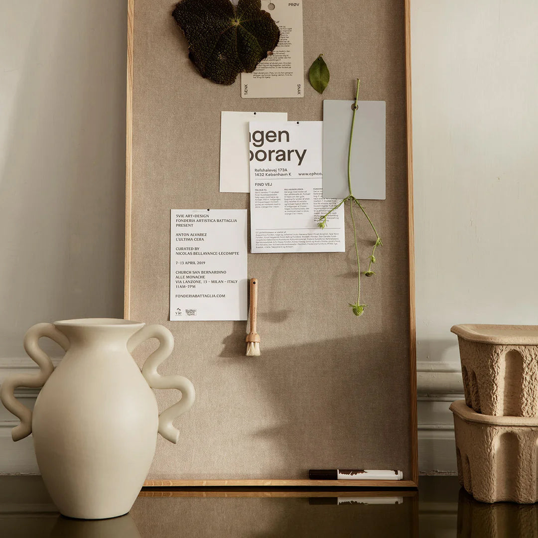 Ferm Living Scenery Prikbord B 45 cm - Natural Eiken