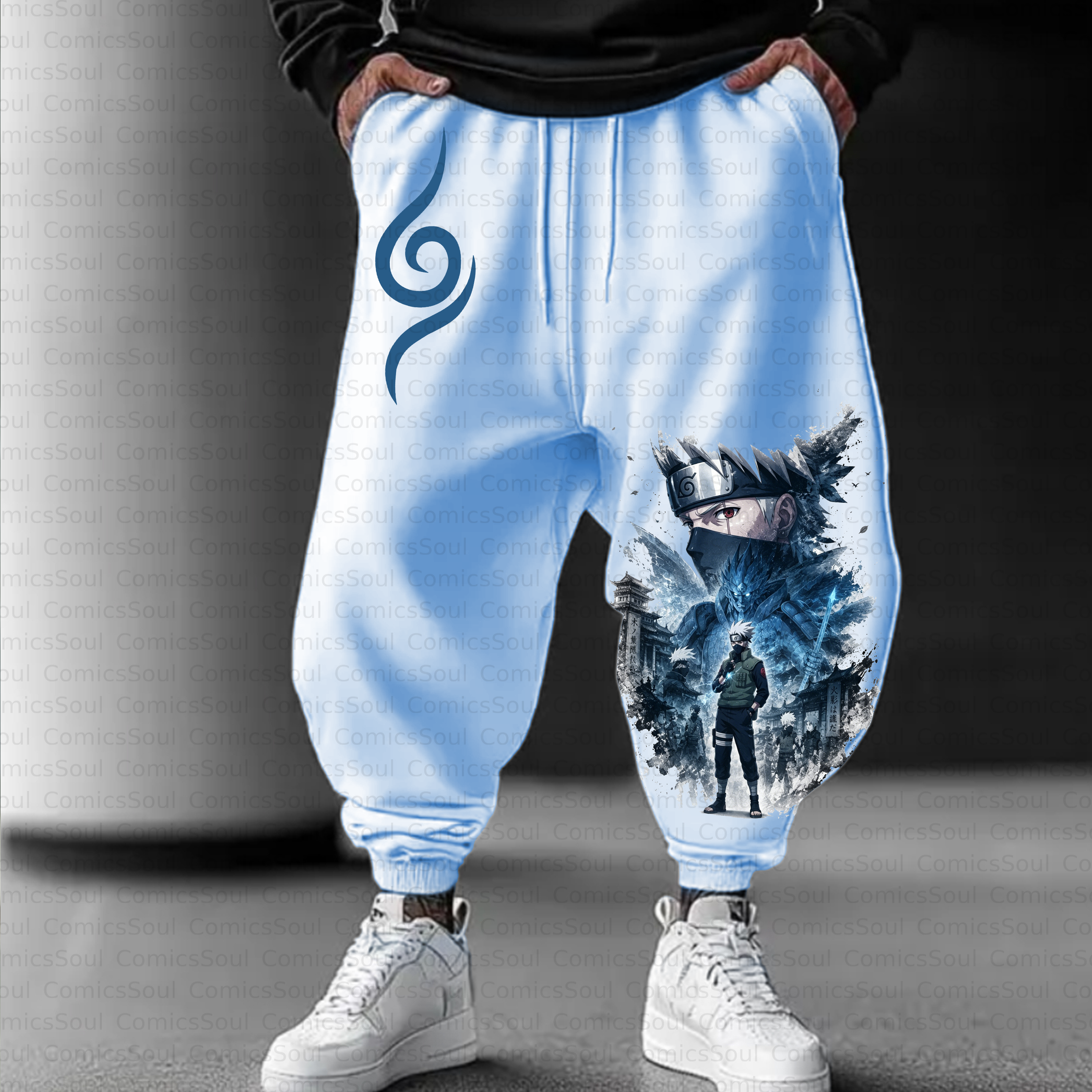 Unisex Casual Anime Streetwear Pant