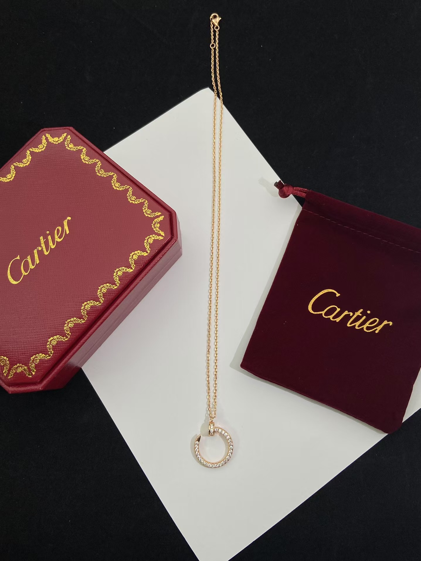 Cartier Juste un Clou Necklace - Diamond - Original Replica Club