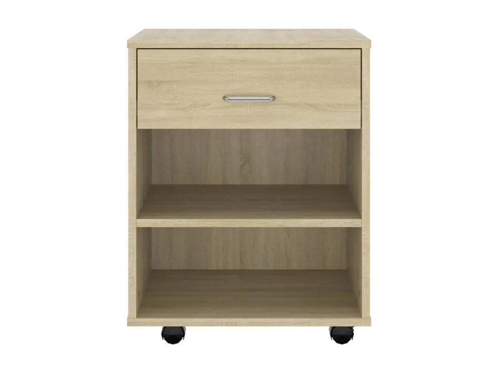 Armario con ruedas Alkifurniturees contrachapada Alkifurniturees 46x36x59cm ZBAQ25659