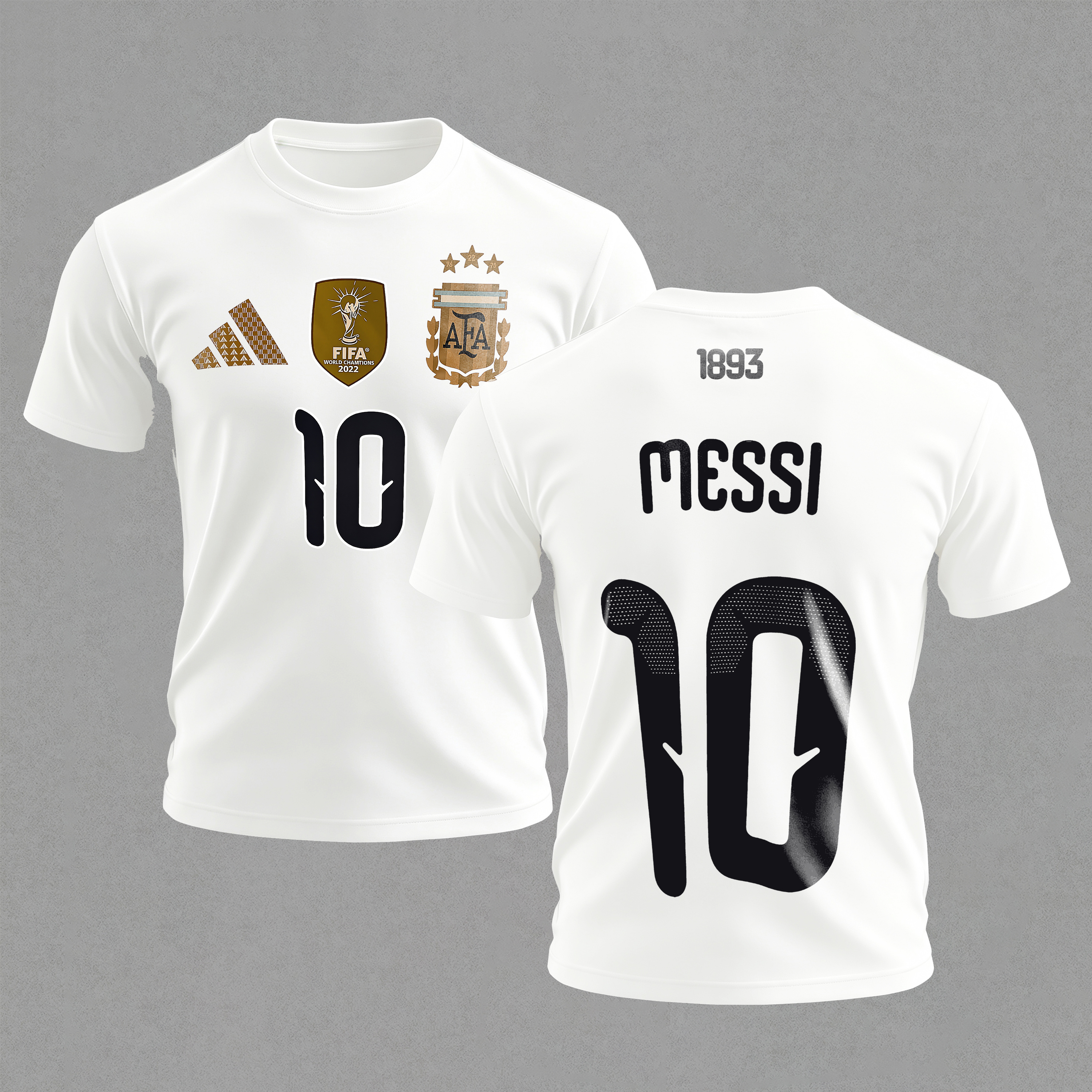 2022 FIFA World Cup Champion Printed Oversized Unisex T-shirt