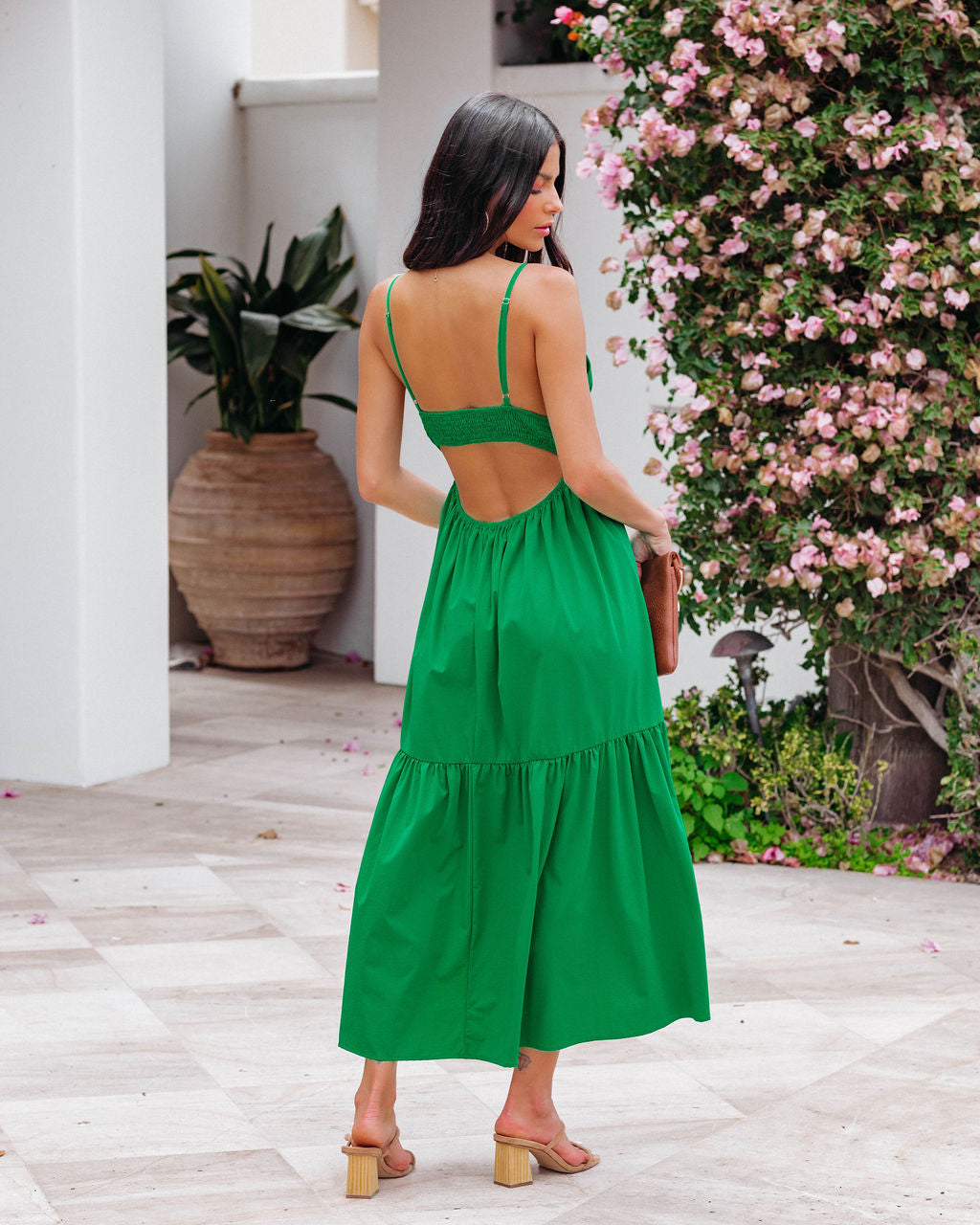 Zuleyka Midi Dress - Green - FINAL SALE - Se7enfashion