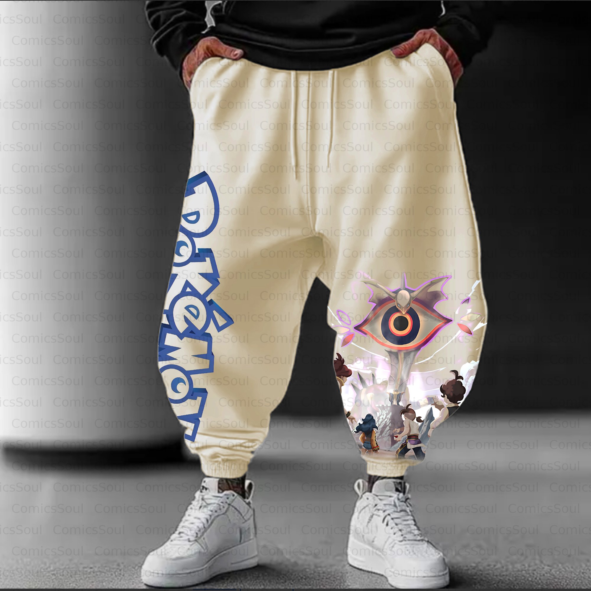 Unisex Casual Anime Streetwear Pant