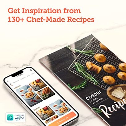 COSORI Air Fryer Pro, for Quick and Easy Meals, UP to 450 , Quiet Operation