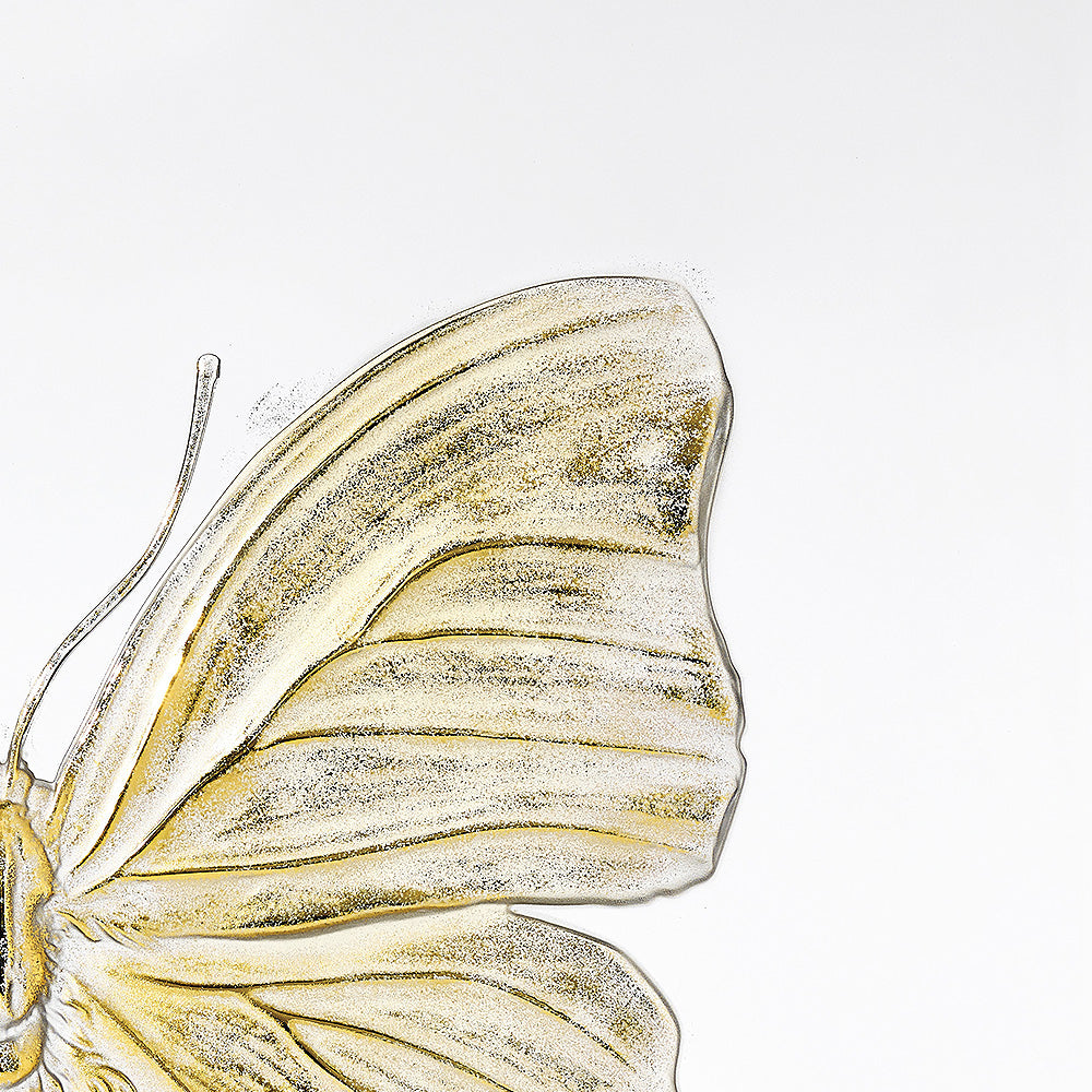 ETERNAL LOVE DAMIEN HIRST & LALIQUE 2015 - CRISTAL INCOLORE, TAMPONNÉ OR