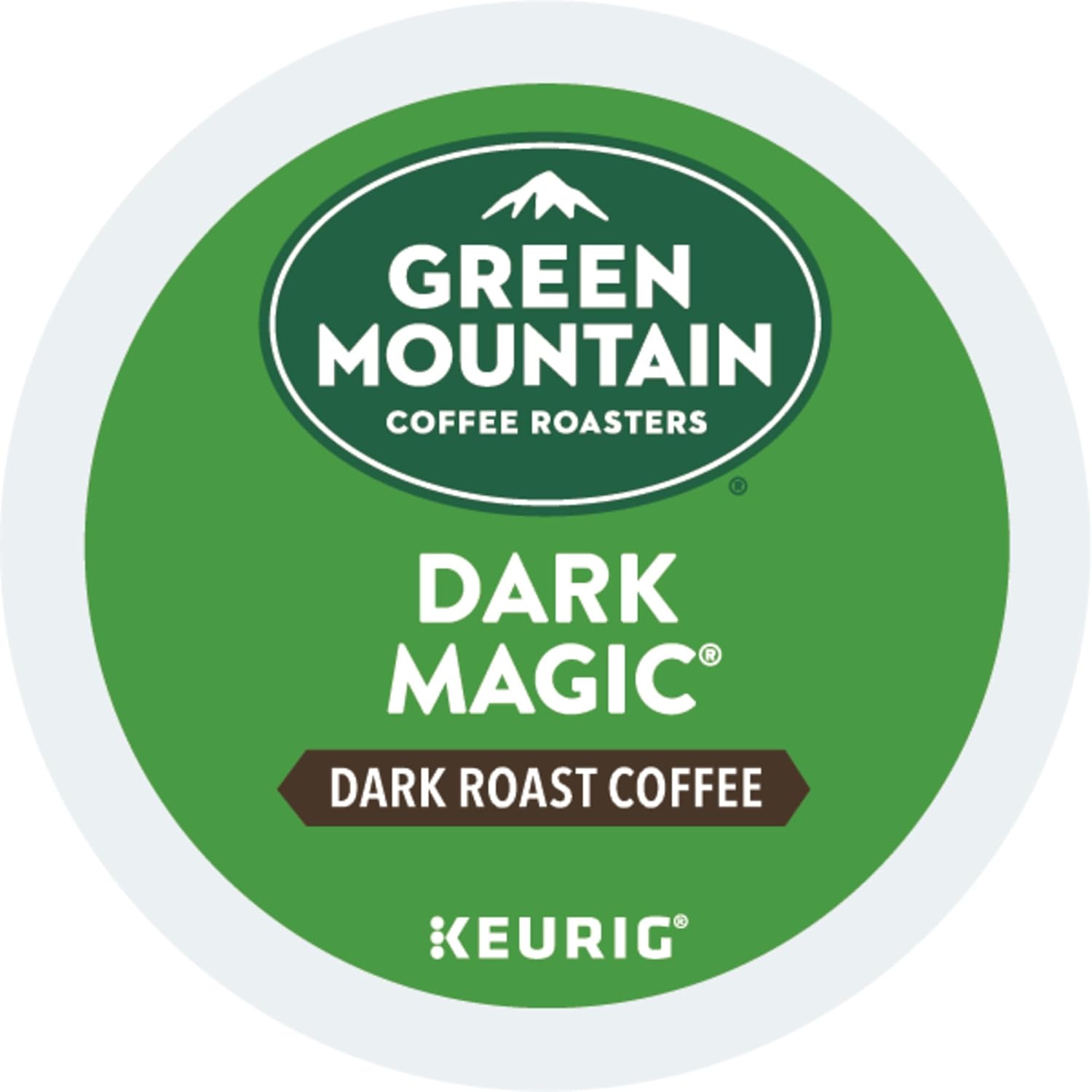 Green Mountain Coffee Roasters Dark Magic Keurig Single-Serve K-Cup Pods. Dark Roast Coffee. 72 Count