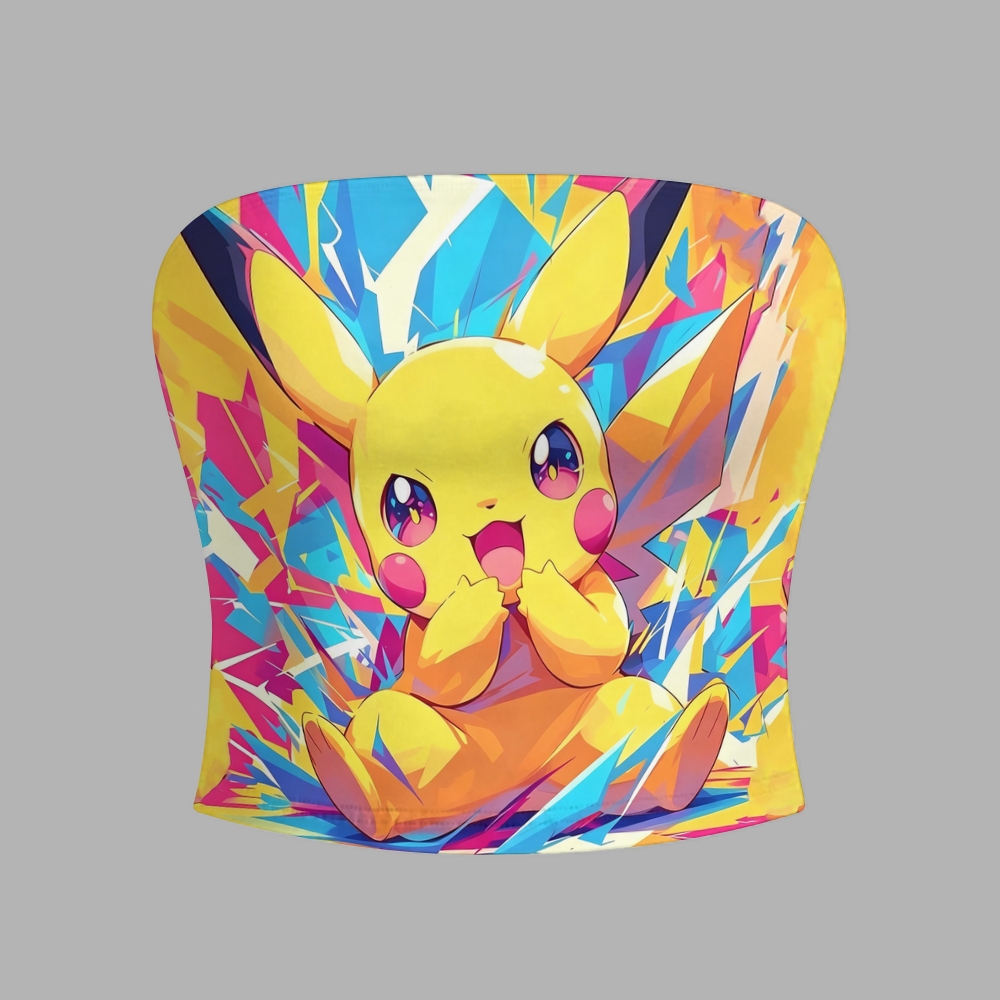 Pokémon Strapless Top  & Elasticated Trousers Two-Piece Set