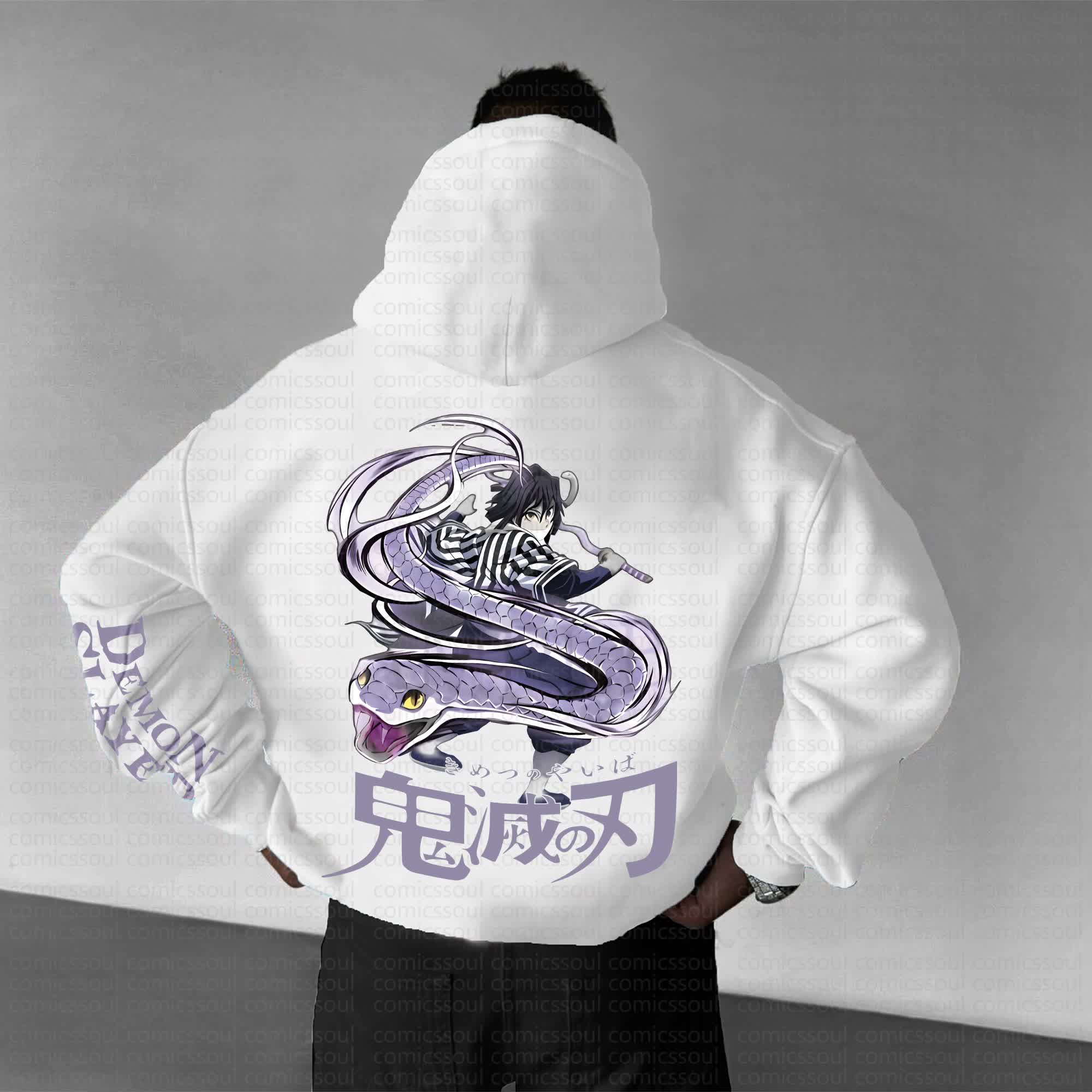 Unisex Anime Graphic Streetwear Vintage Hoodie丨Comicssoul
