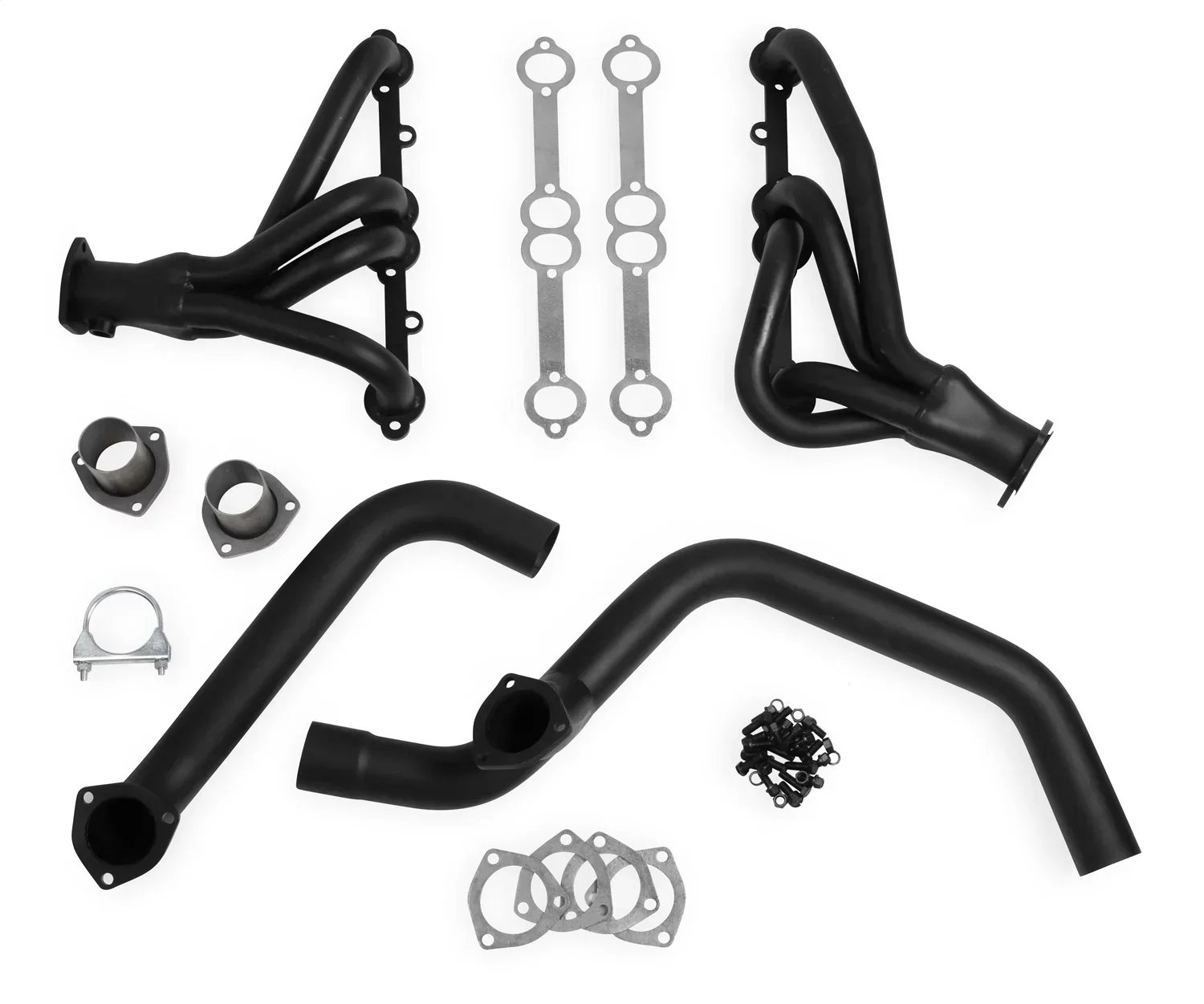 Mid-Length Headers - Black Paint