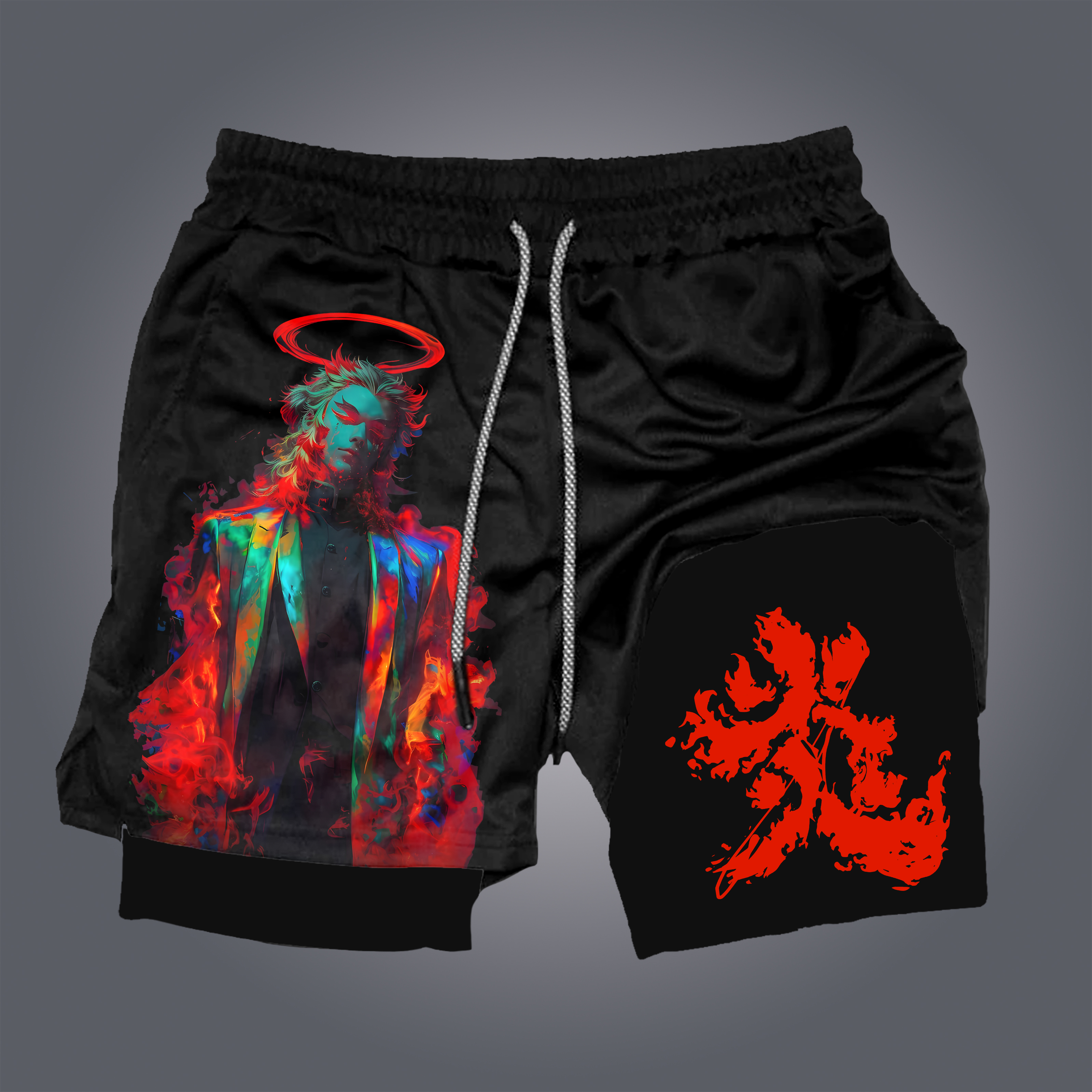 Unisex  “Comicssoul” Casual Anime Streetwear Shorts