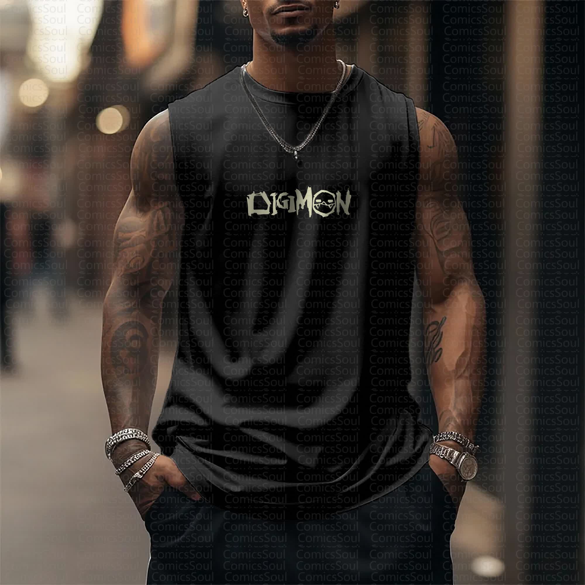 Unisex  “Comicssoul” Casual Anime  Tank Top TeeThreads Sustain the Scene with Custom Apparel