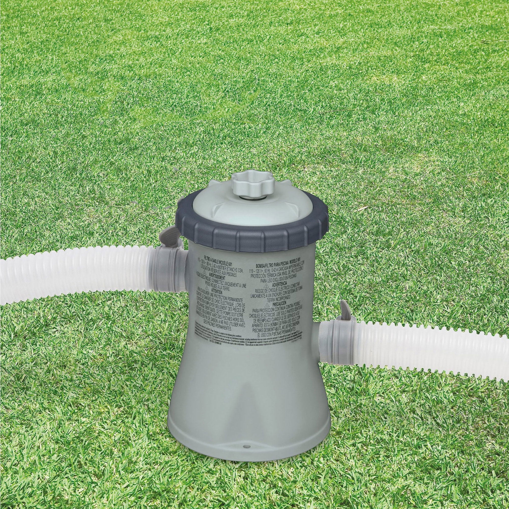 Intex 28601EG 330 GPH Easy Set Swimming Pool Cartridge Filter Pump with GFCI - Image 5