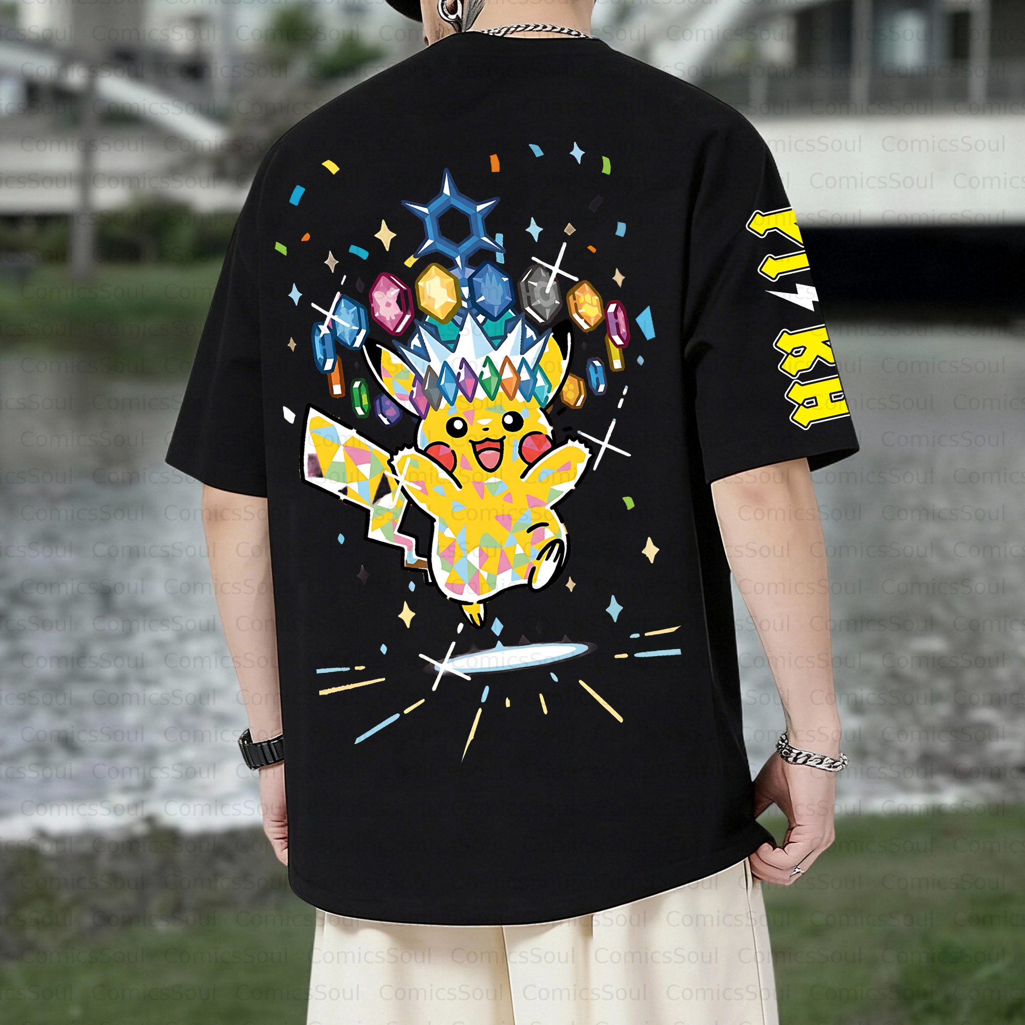 Unisex Anime Inspired Vintage T-Shirt