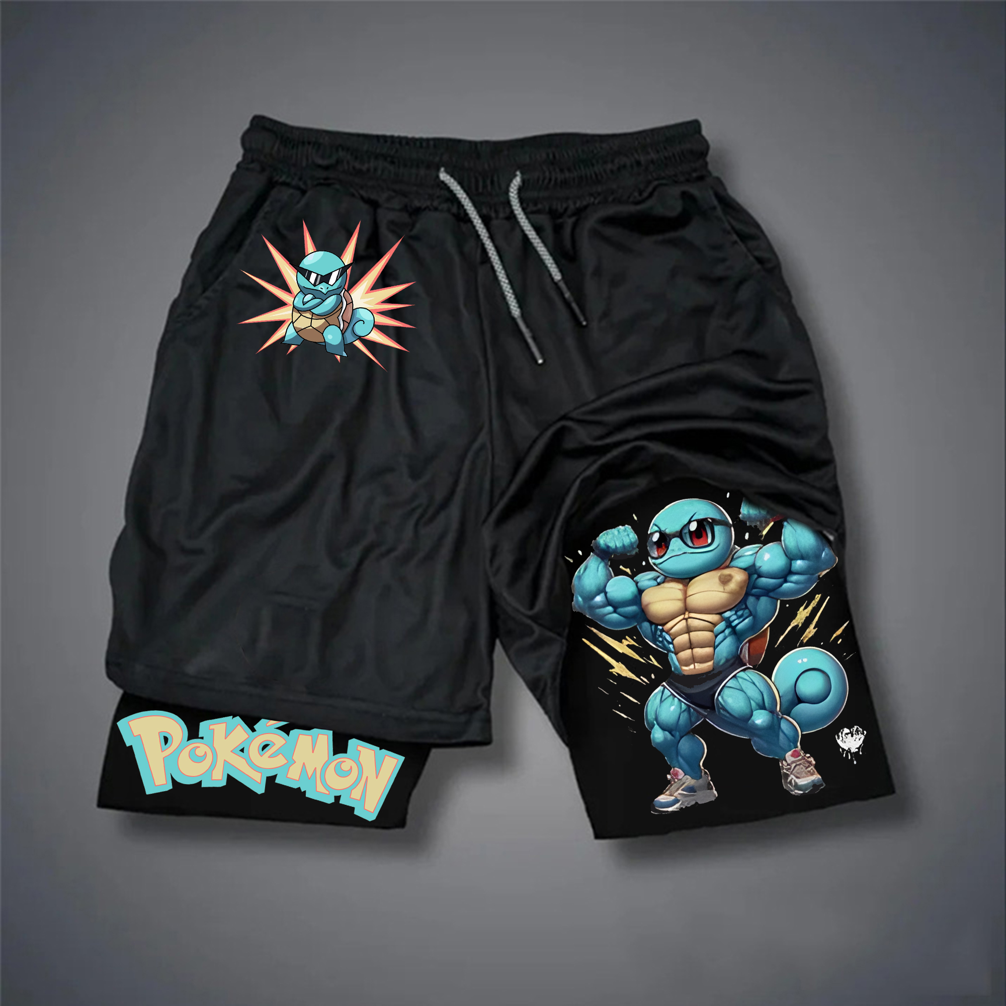 Unisex  “Comicssoul” Casual Anime Streetwear Shorts