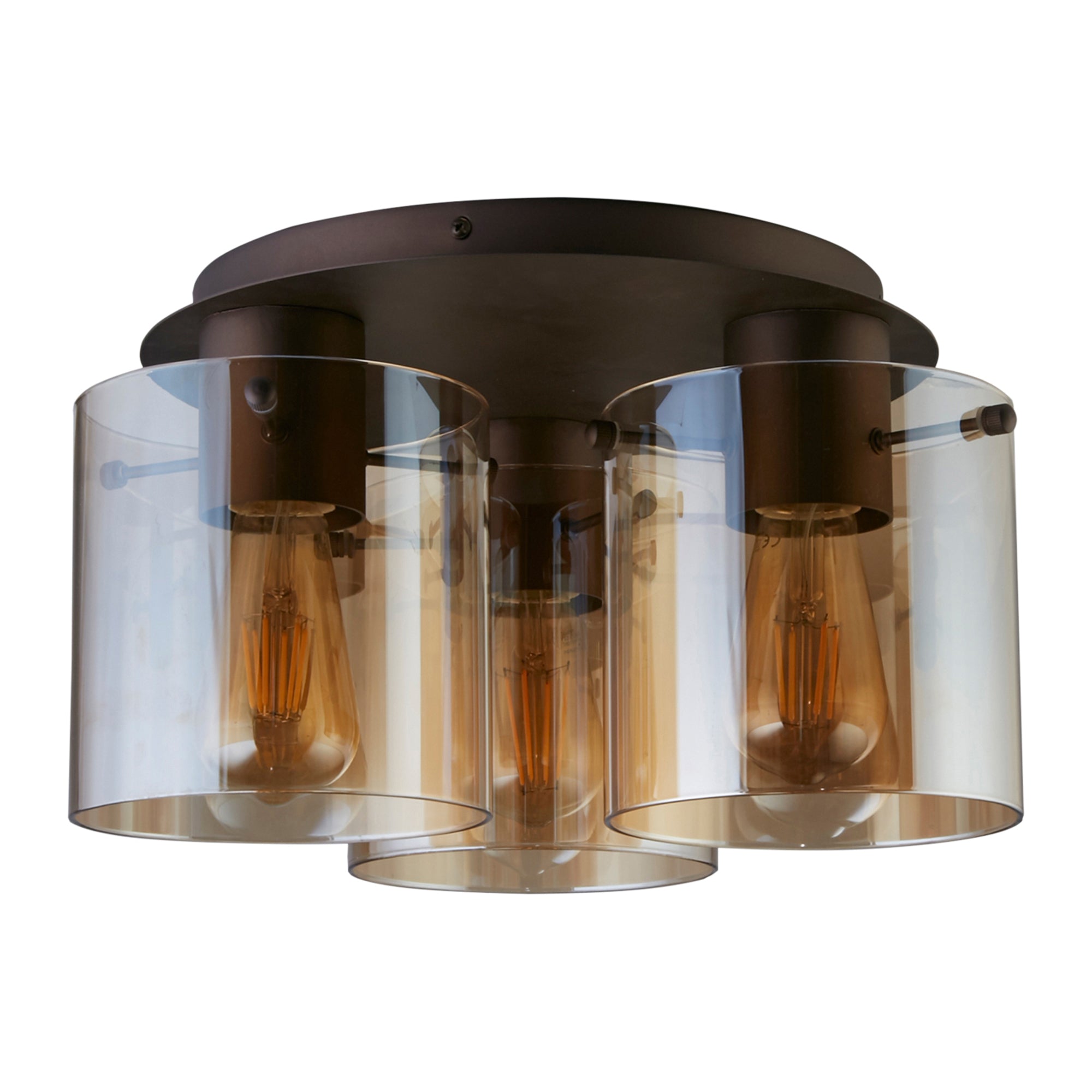 Searchlight Sweden Plafondlamp - Mocha
