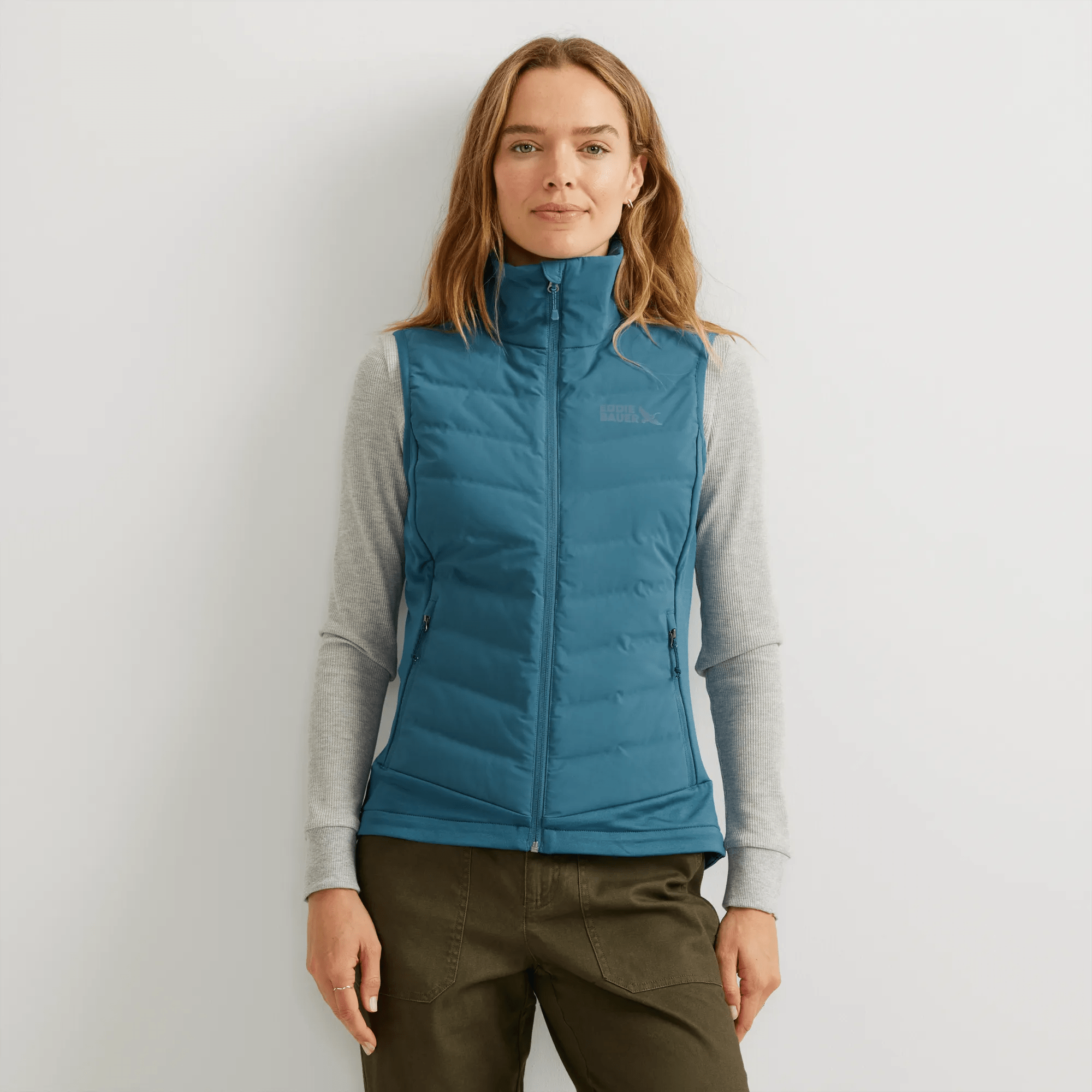 Women's MotionLoft Hybrid Down Vest - Eddie Bauer Outlet