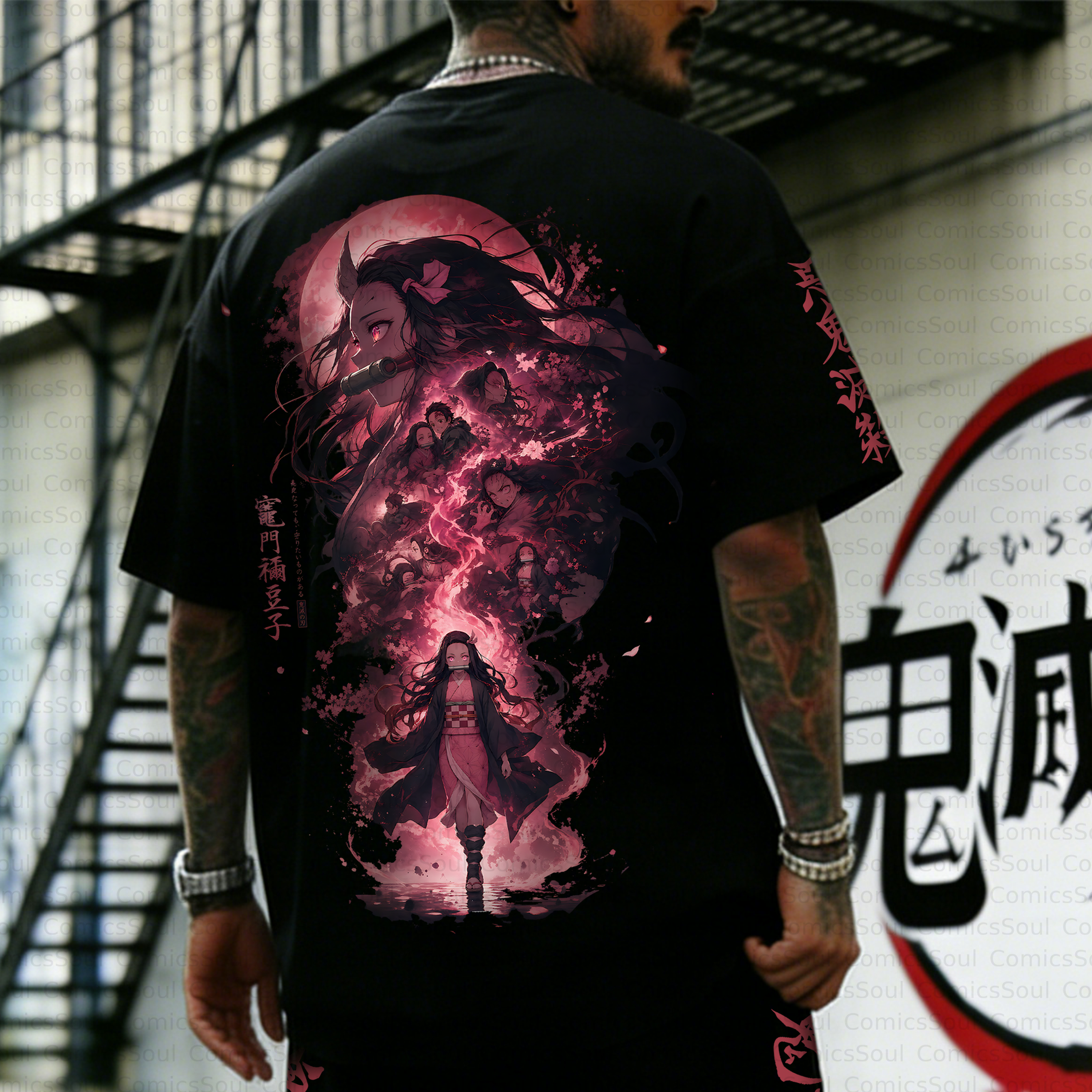Unisex Anime Inspired Vintage T-Shirt