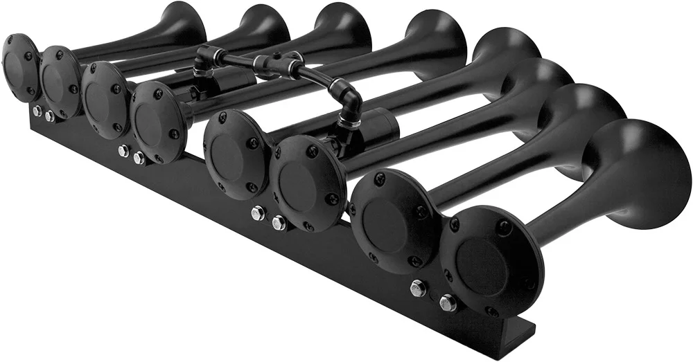 Vixen Horns OCTOPOD Train Horn Kit for Trucks/Car/Semi. Complete Onboard System- 200psi Air Compressor, 3 Gallon Tank, 8 Trumpets. Super Loud dB. Fits Vehicles like Pickup/Jeep/RV 12v VXO8330/8124XC - Image 14