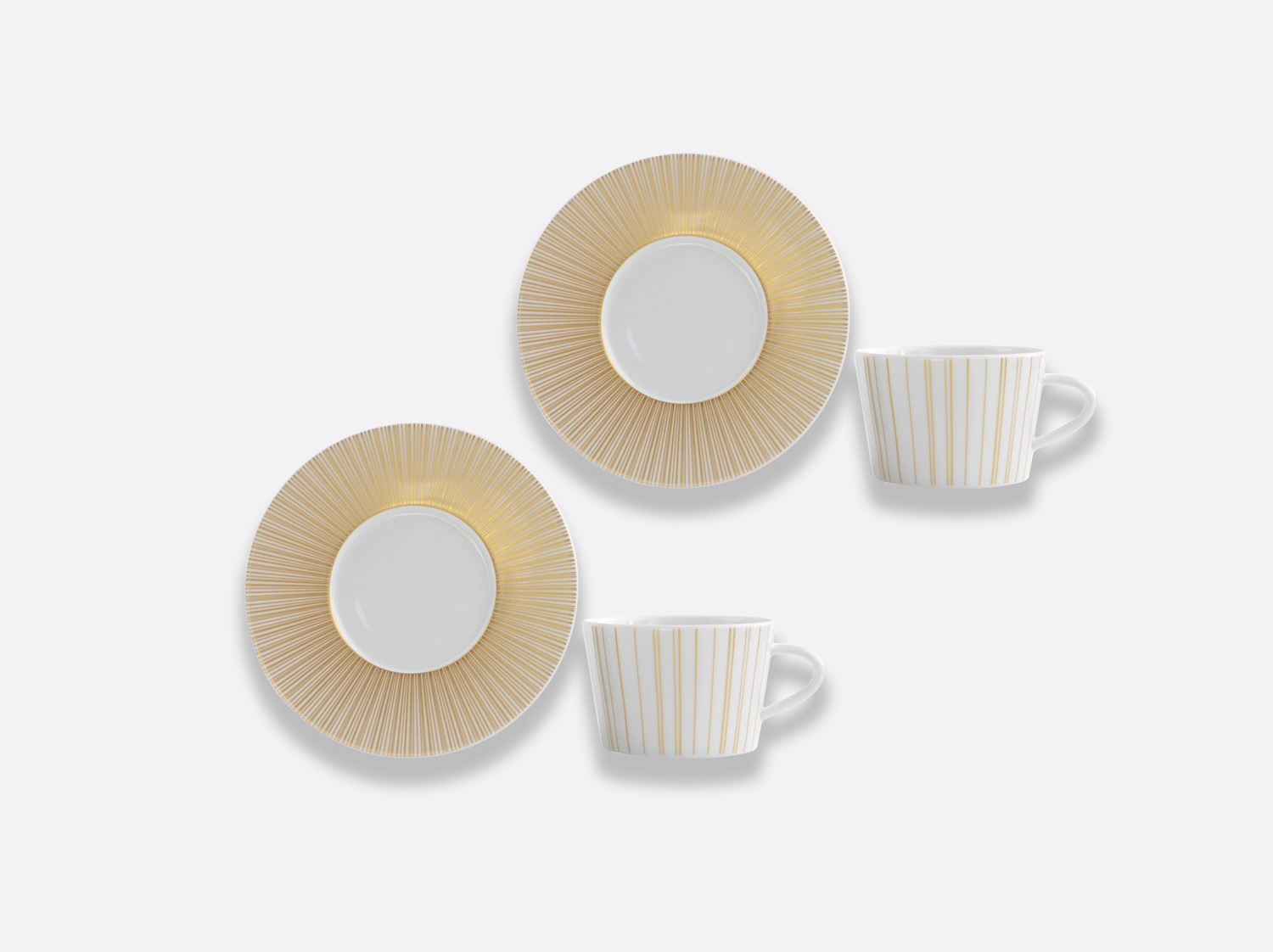Coffret de tasses & soucoupes thé 20 cl