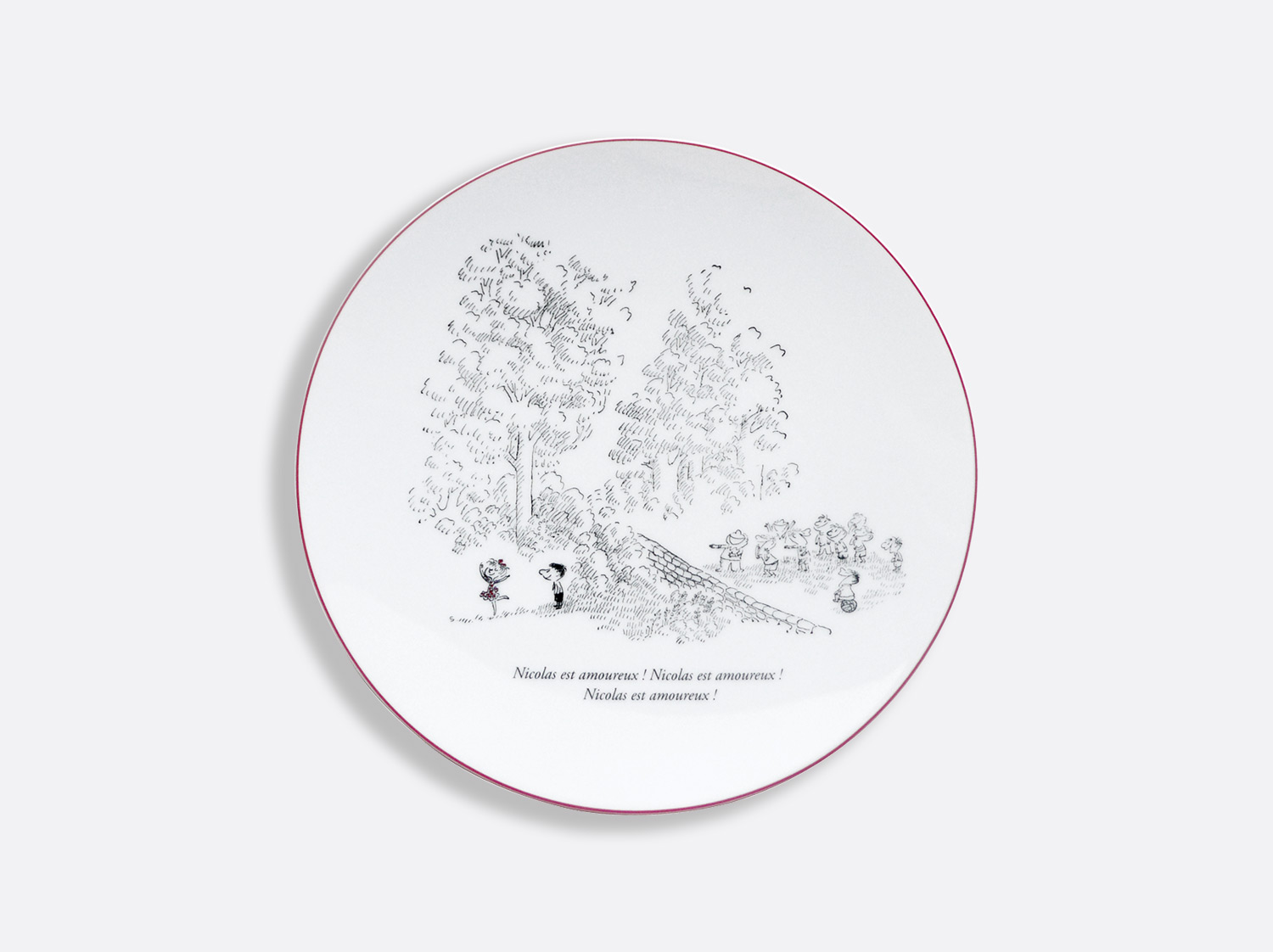 Coffret de 6 assiettes 21 cm coupe
