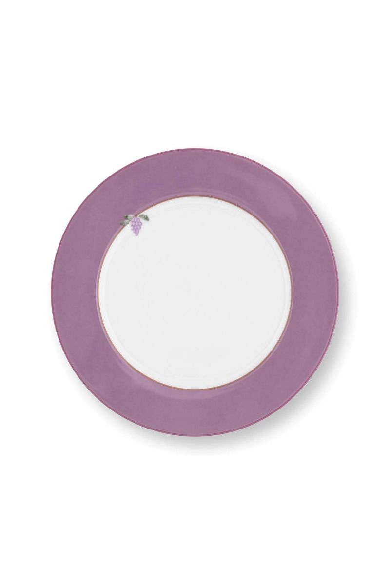 Plate Lily&Lotus Uni Lilac 21cm
