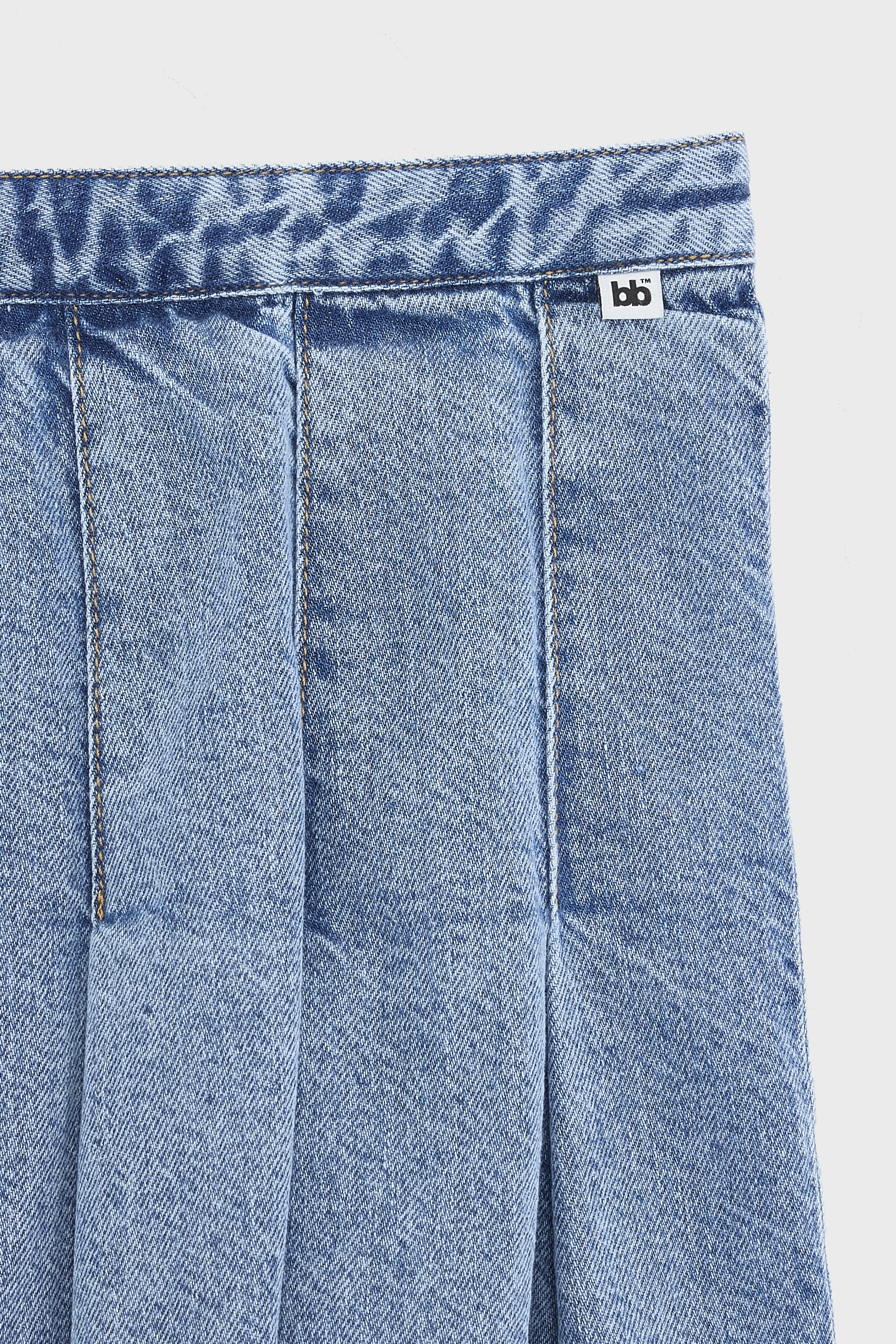 Bellerose Paraph mini denim skirt (261 / G / LT BLUE BLEACH)