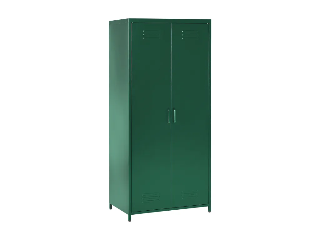 Armario de metal verde Nidovia, compacto 76x50 cm who199163
