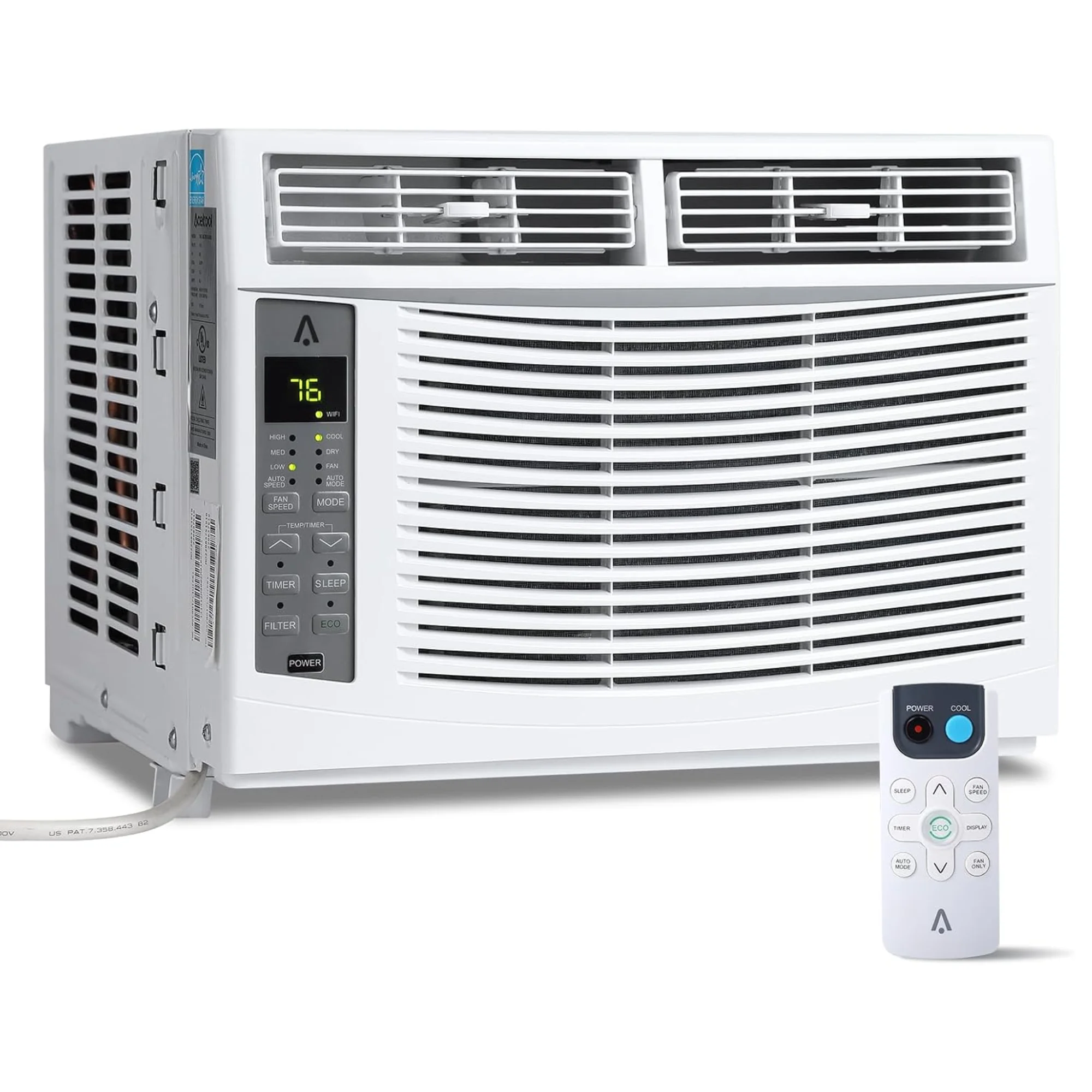 Garvee 5000 BTU Window Air Conditioner,Fast Cooling for Rooms up to 150 Sq. ft,Window Ac Unit with 7 Level Temperature Setting,White - Image 17