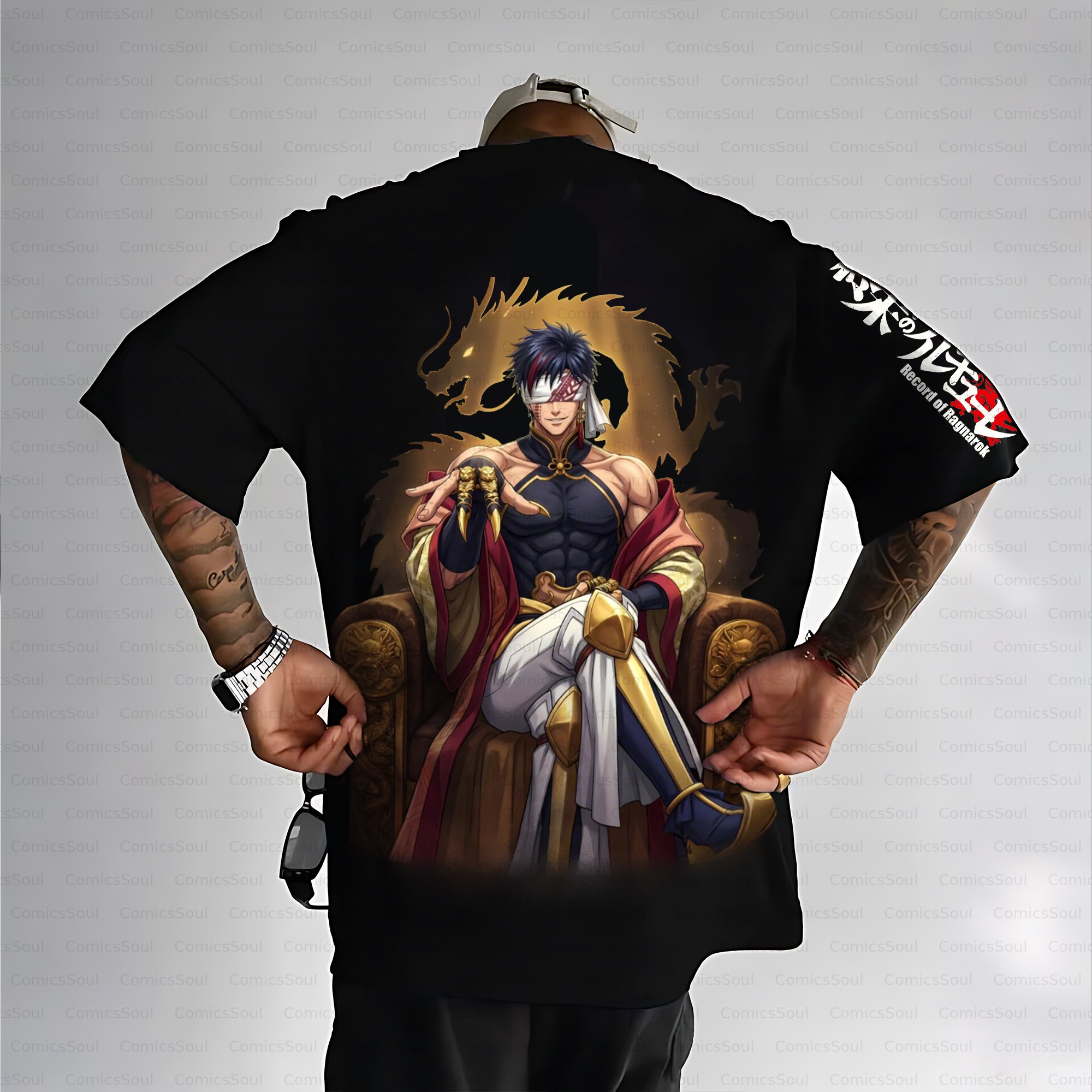 Unisex Anime Inspired Vintage T-Shirt