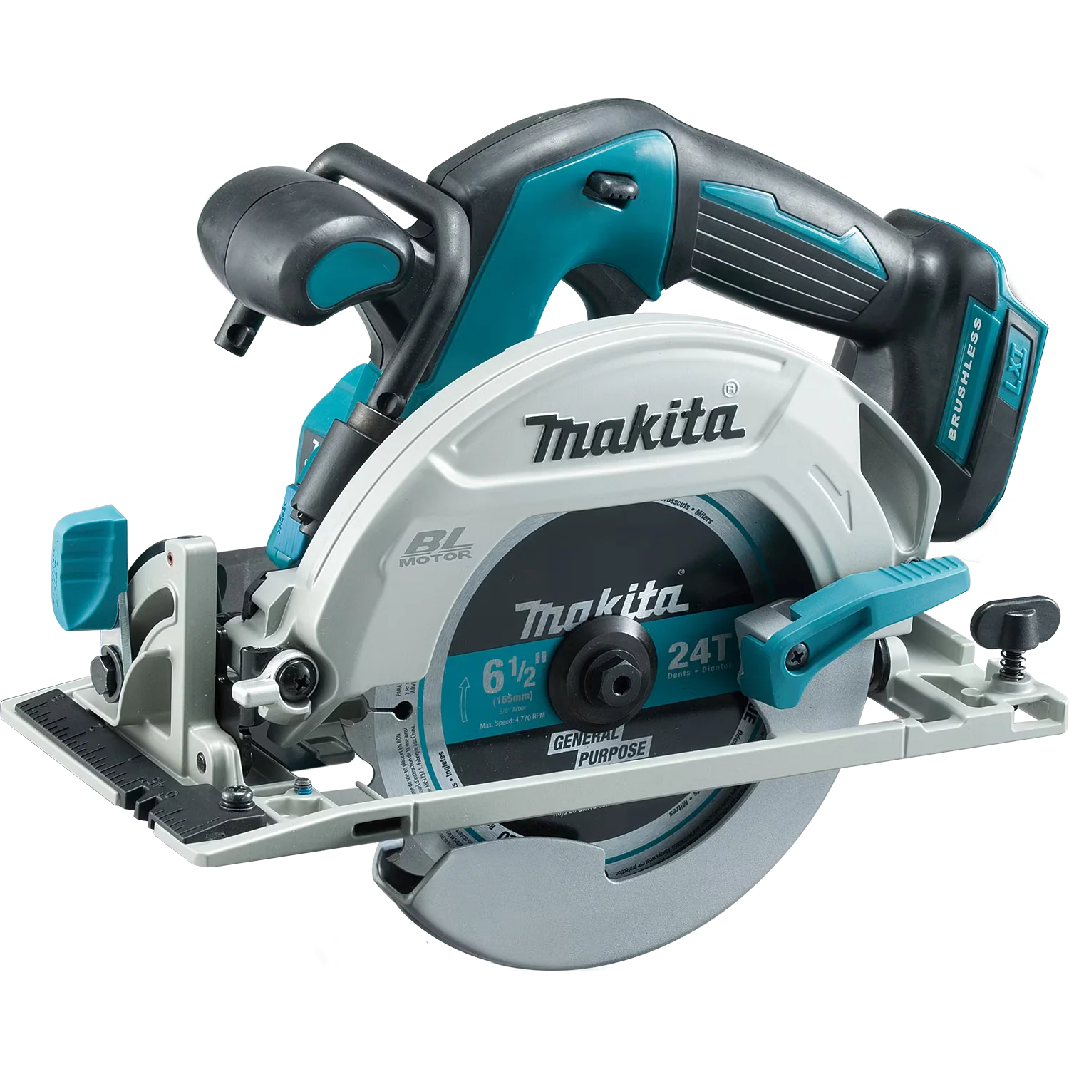 Makita 18V LXT Lithium Ion Brushless Cordless 6 1/2 in Circular Saw - XSH03Z Tool Only