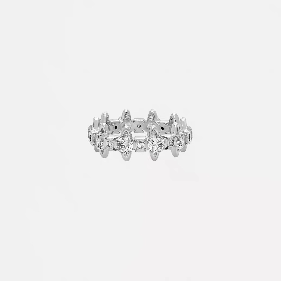 Vivienne Westwood Romantic Lavender Purple Saturn Ring - Original Replica Club