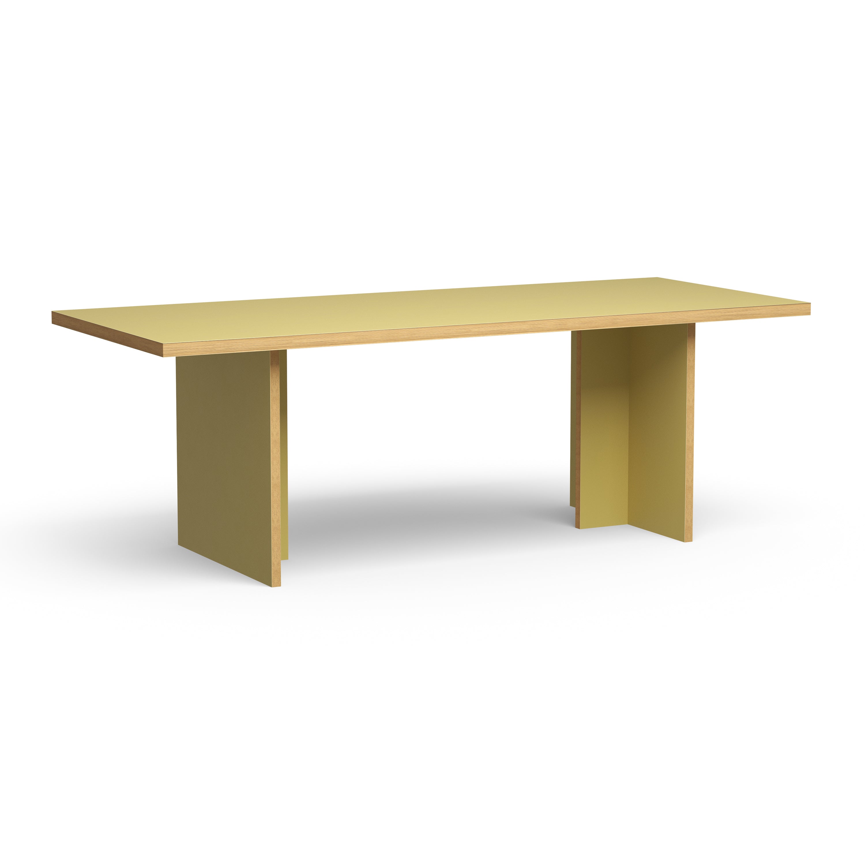 HKliving Dining Table Eettafel - 220 x 90 cm - Olive