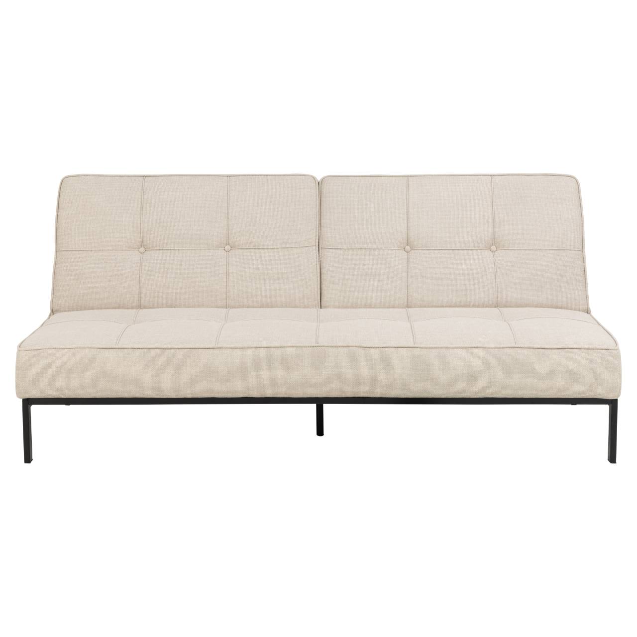 Blokker basic Sabine Slaapbank - Geweven - Beige