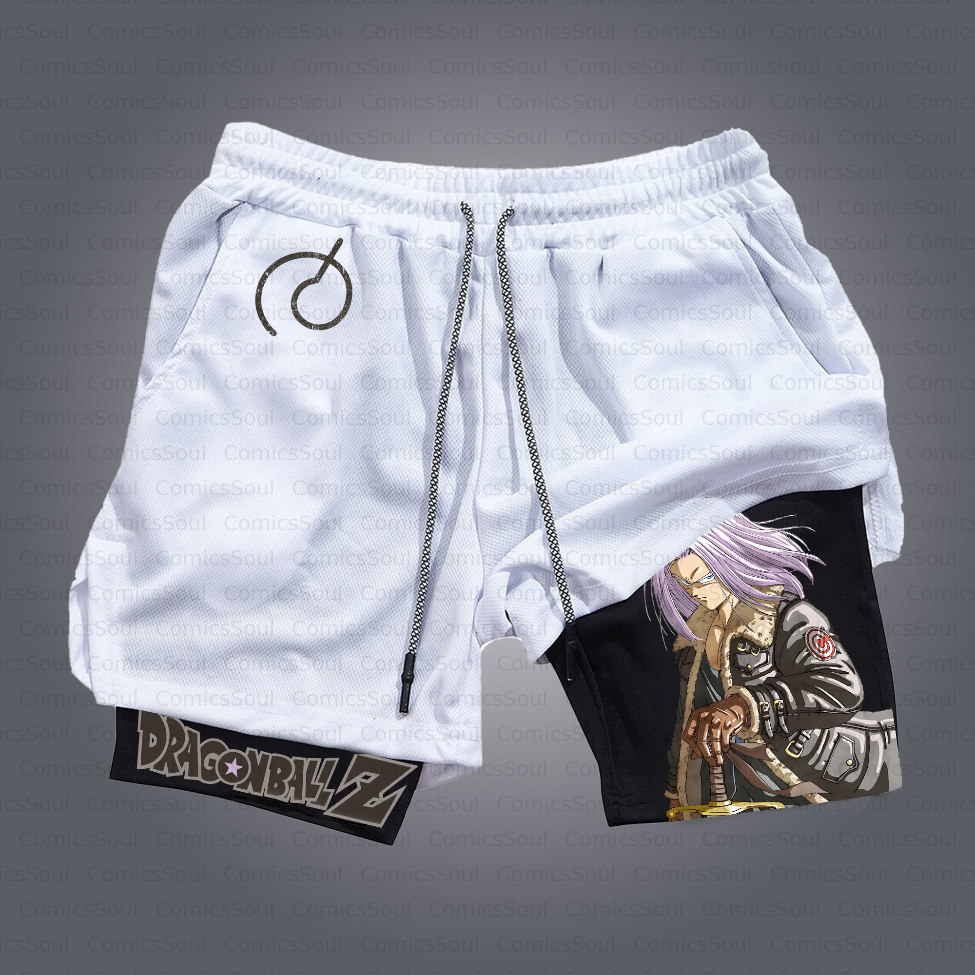 Unisex Casual Anime Style Shorts