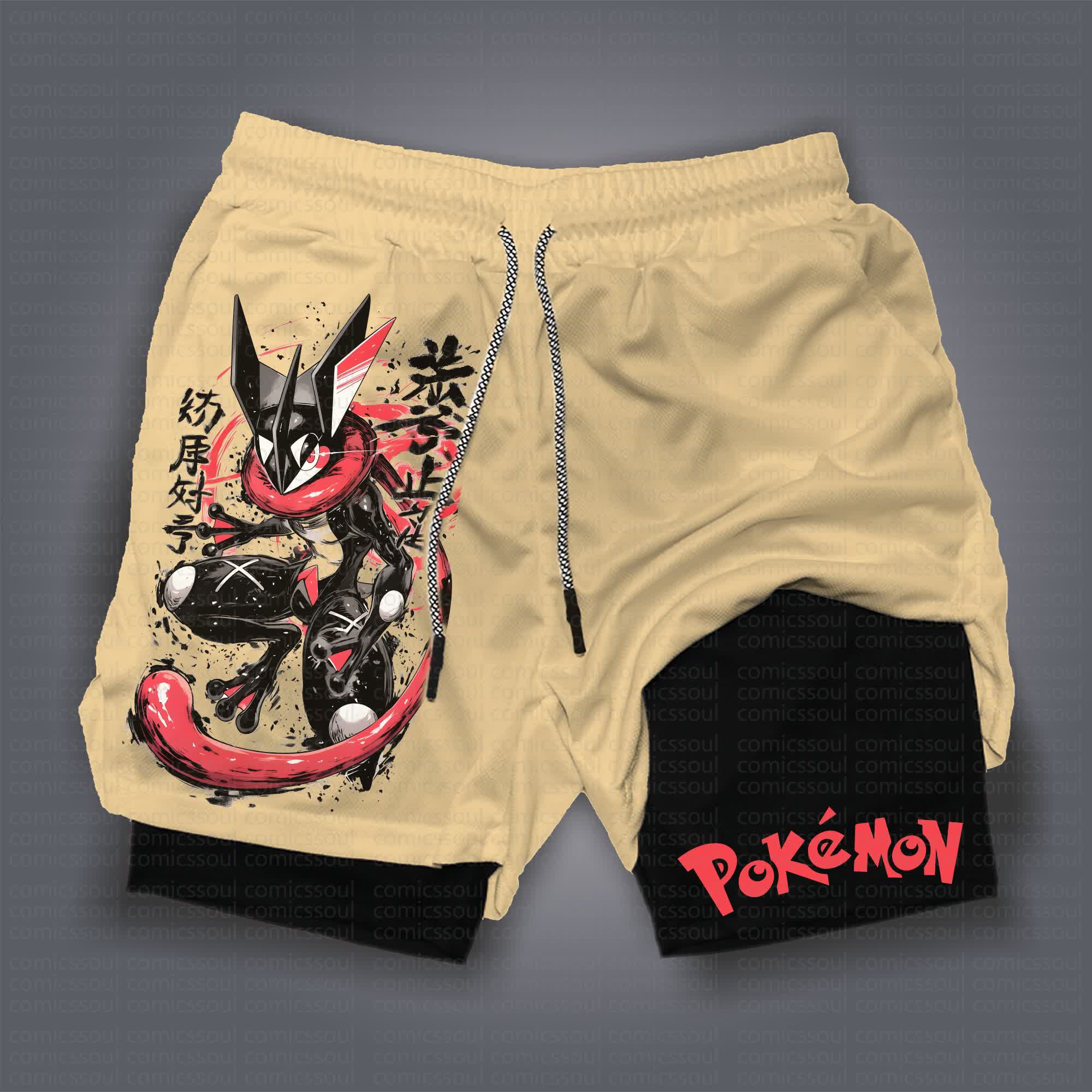 Unisex  “Comicssoul” Casual Anime Streetwear Shorts